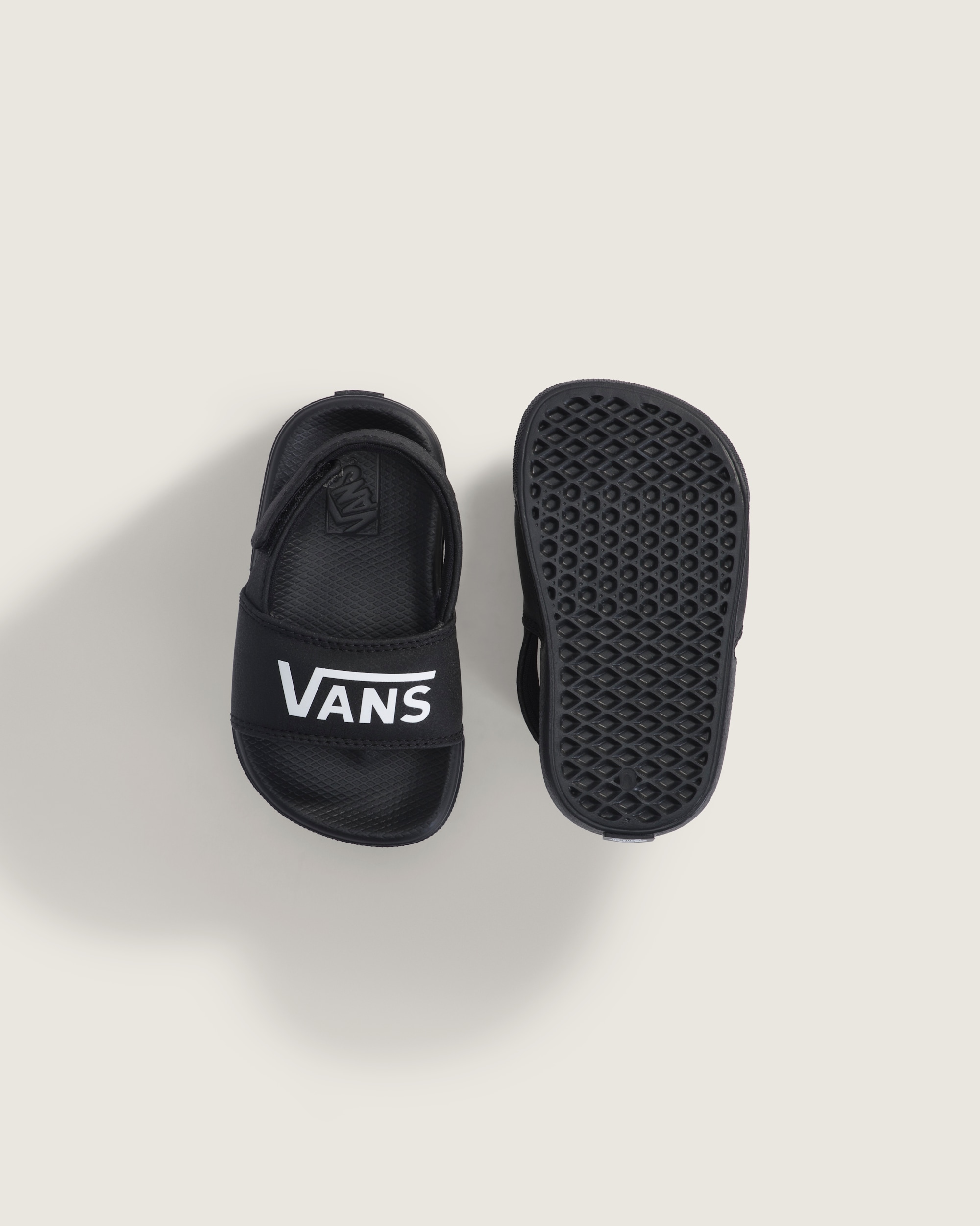 Toddler La Costa SlideOn Sandal VANS Black  True White ALT2