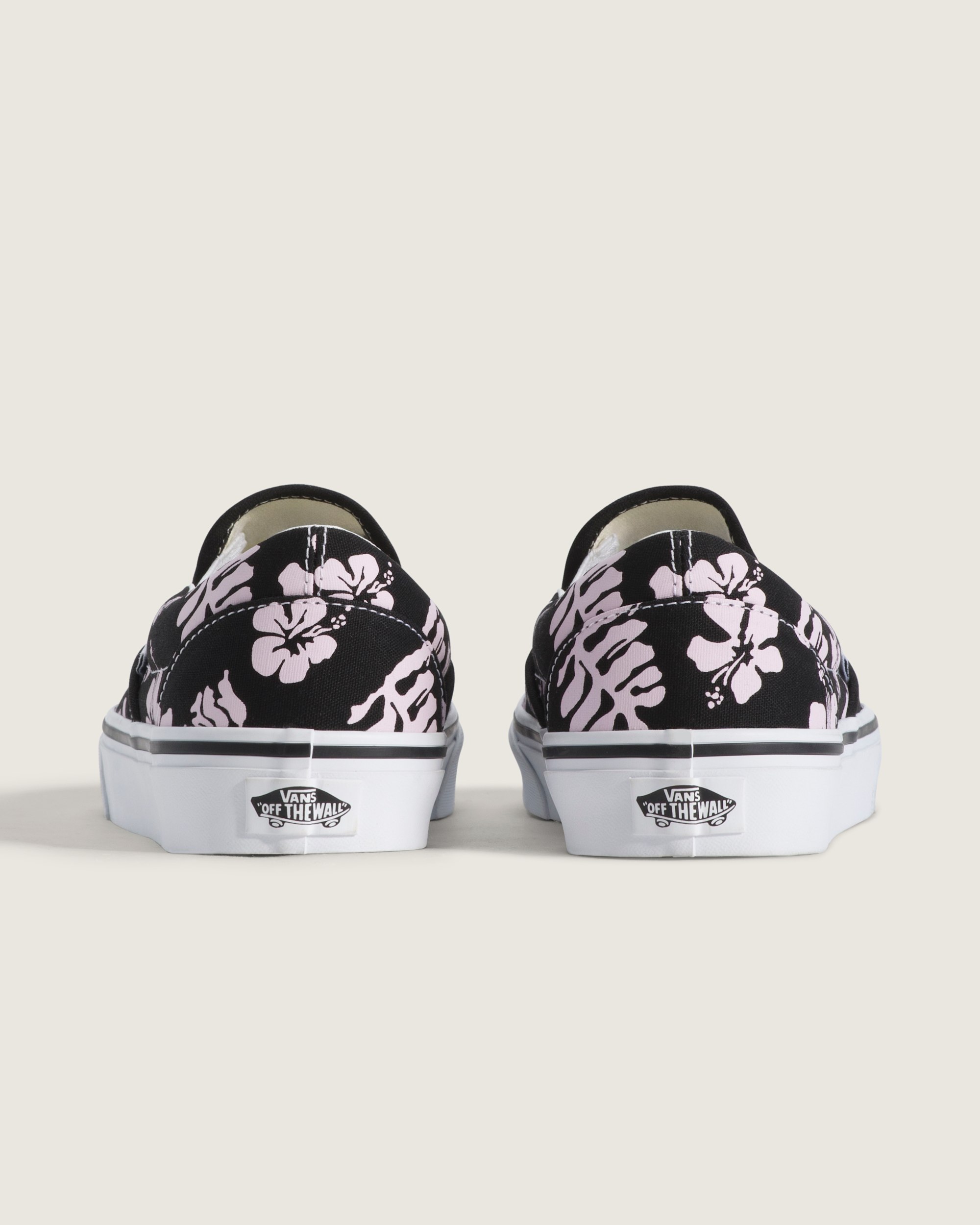 Chaussure Classic SlipOn VANS Noir  Rose ALT3