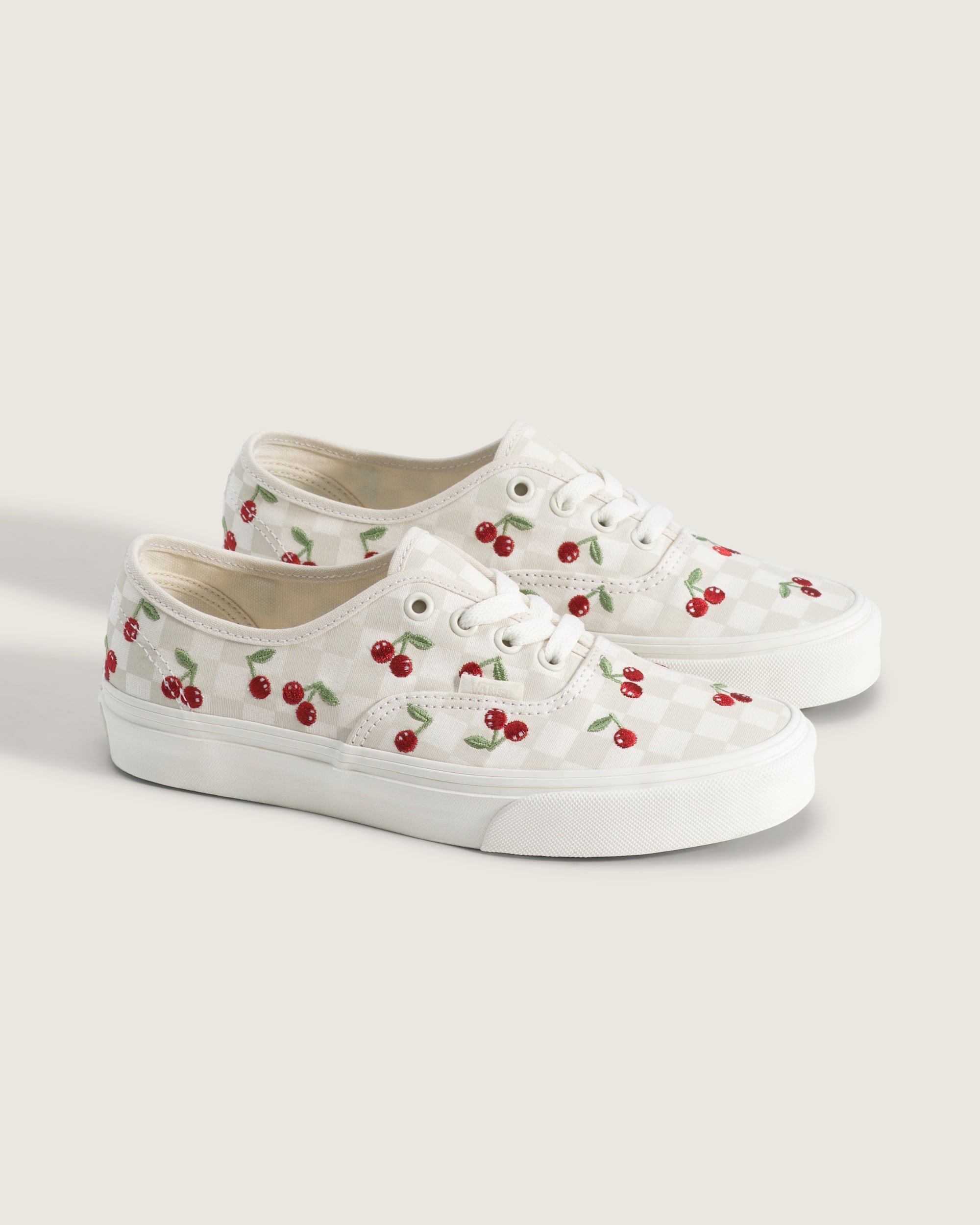 Authentic Shoe VANS Checkerboard Turtledove White  Marshmallow White ALT1