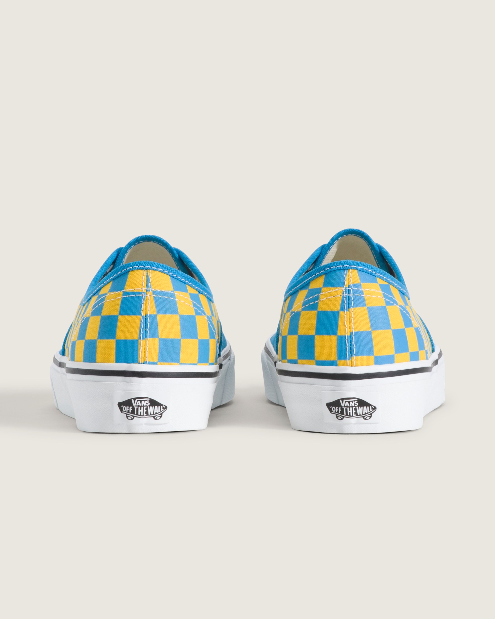 Authentic Shoe VANS Checkerboard Blue  Yellow ALT3