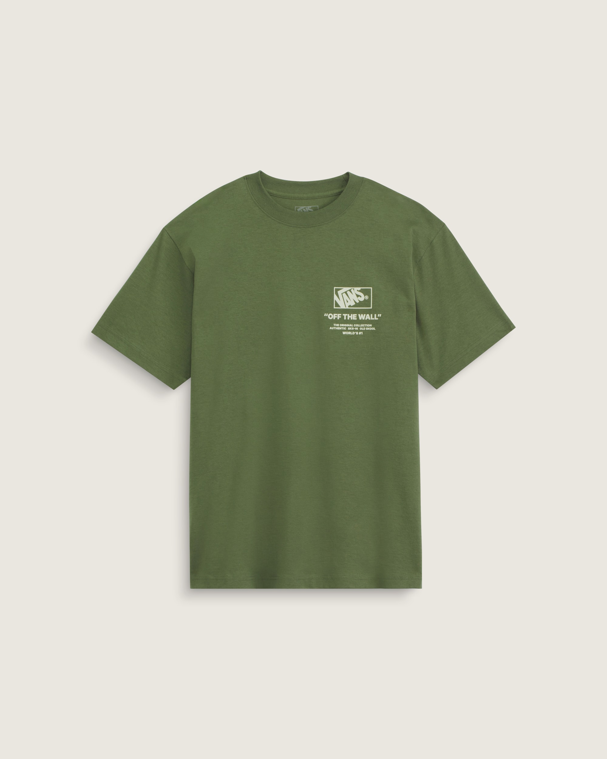 Stacked Hi TShirt VANS Green Balsam ALT1