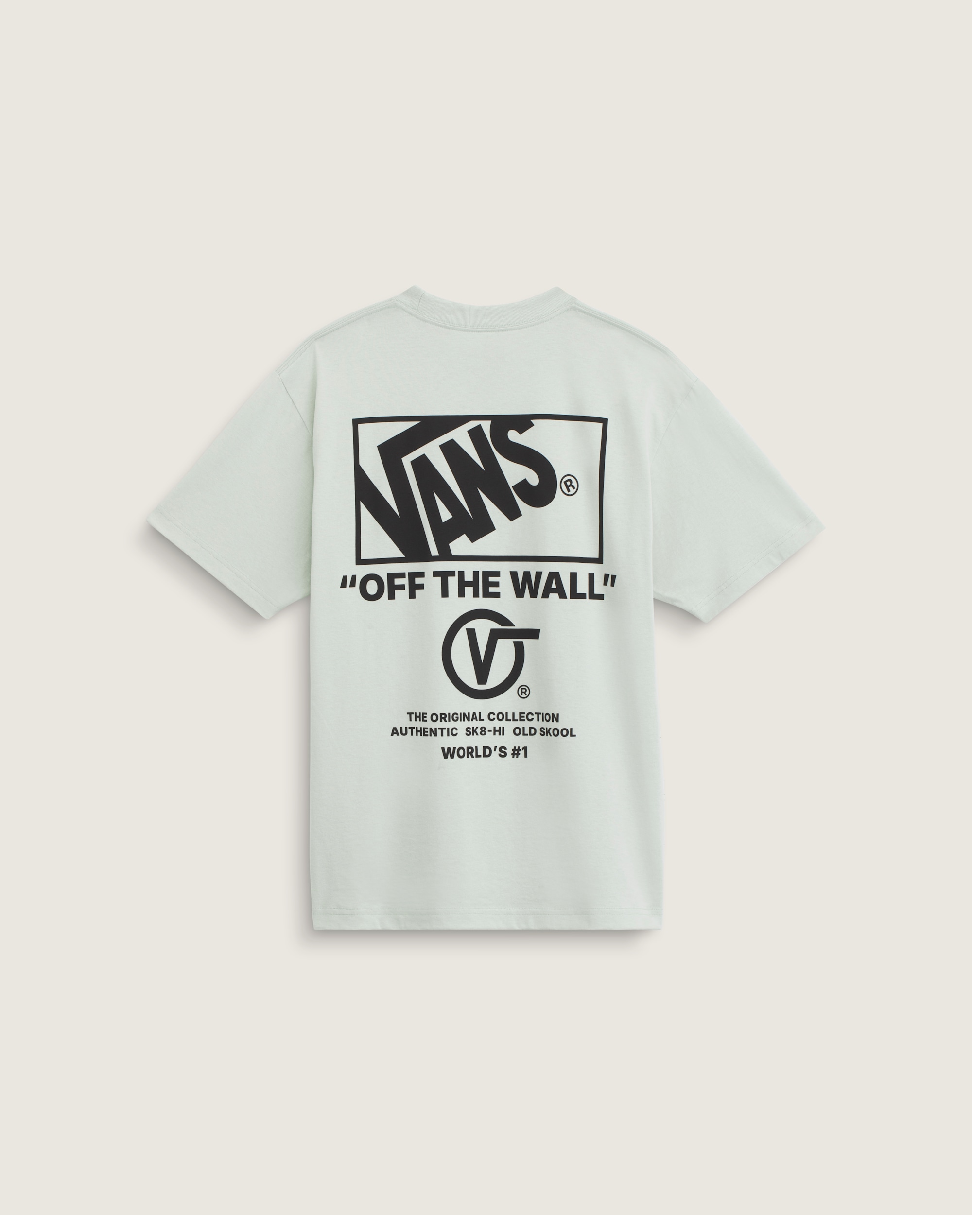 Stacked Hi TShirt VANS Dusty Mint Green HERO