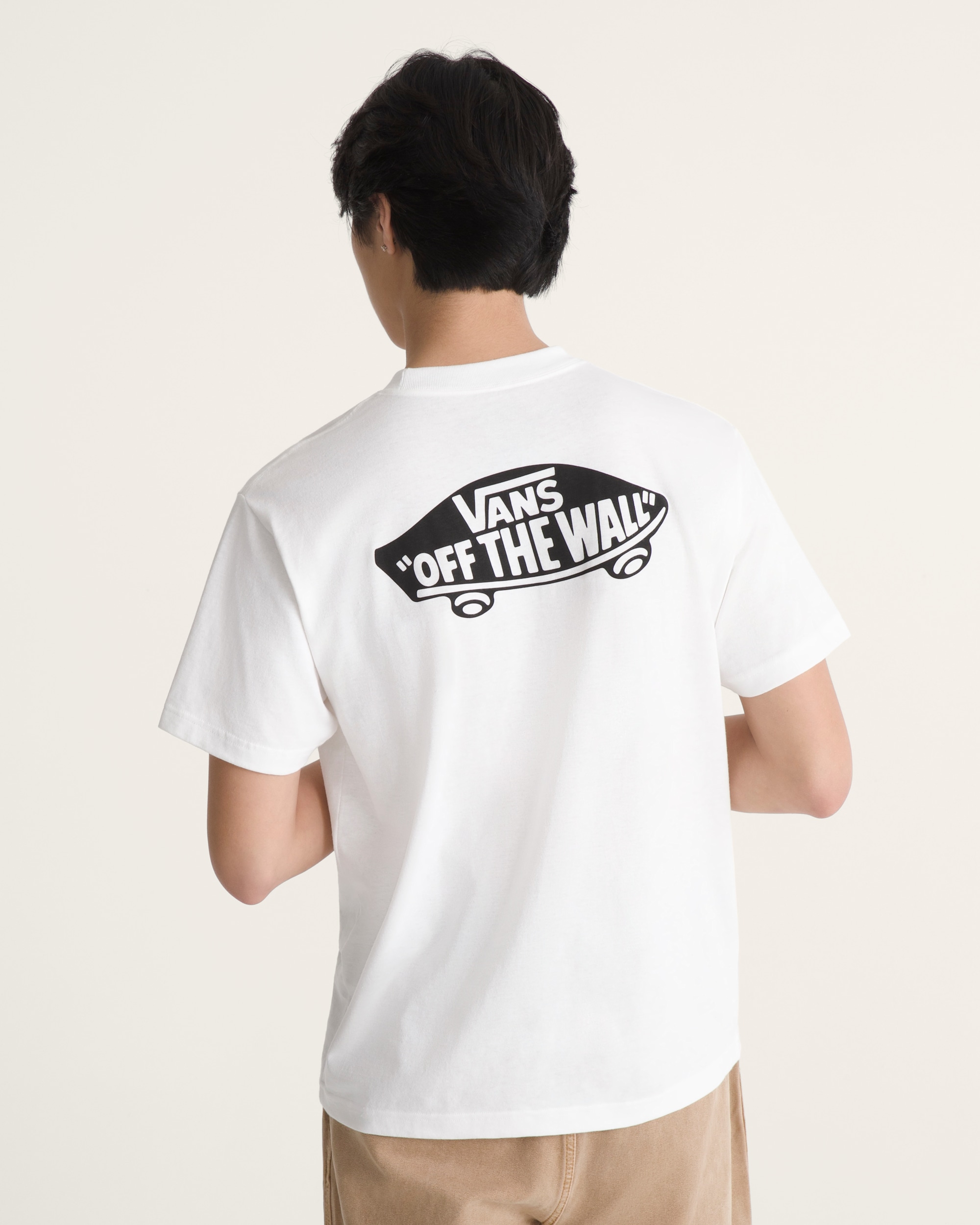 Double Standard TShirt VANS White  Black ALT3