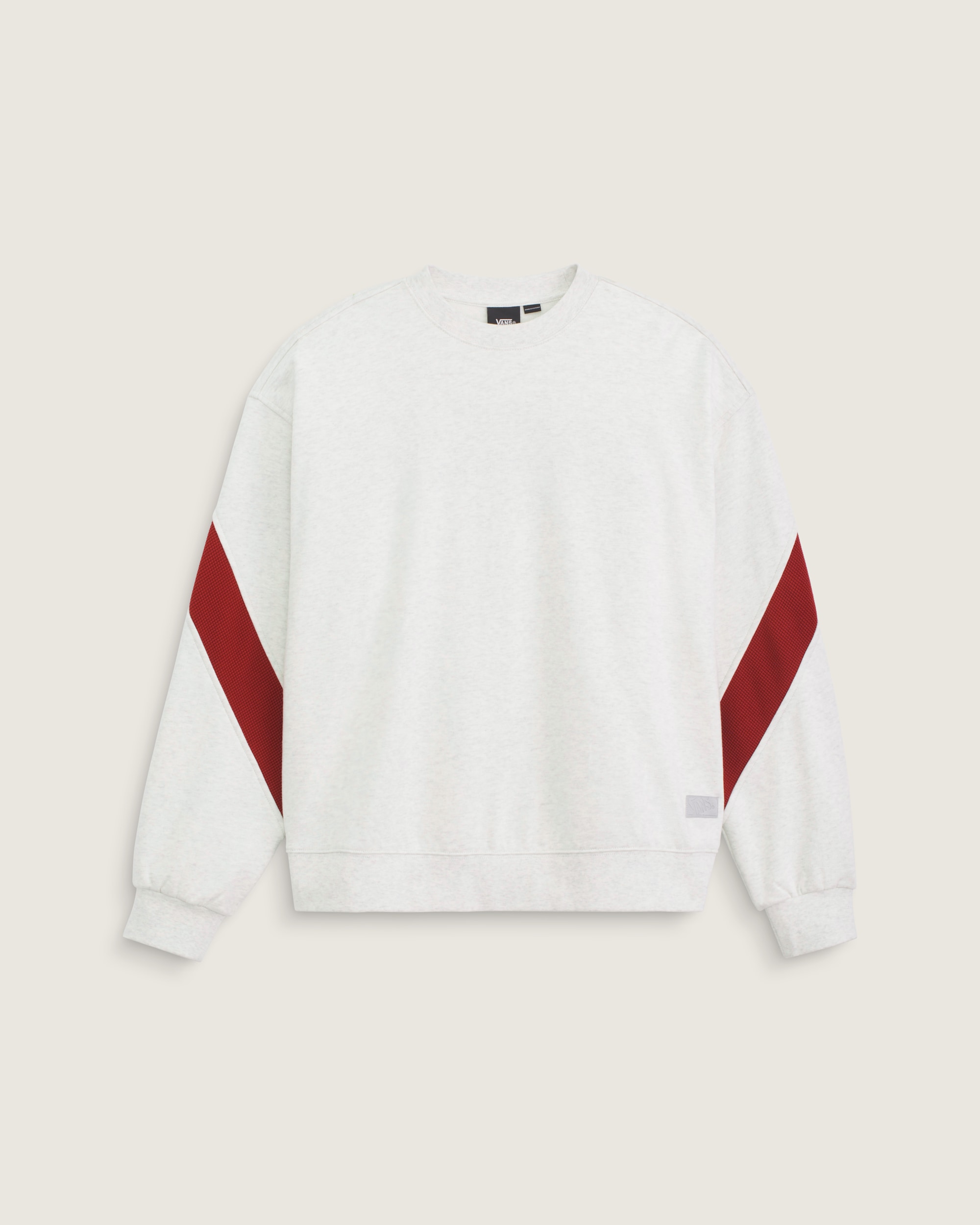 Retro Sport Crewneck Sweatshirt VANS Ash Heather Grey HERO