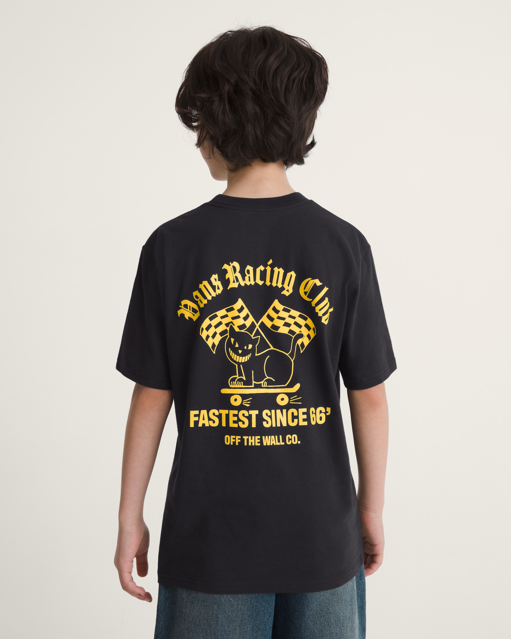 Kids Cat Club TShirt VANS Black ALT3