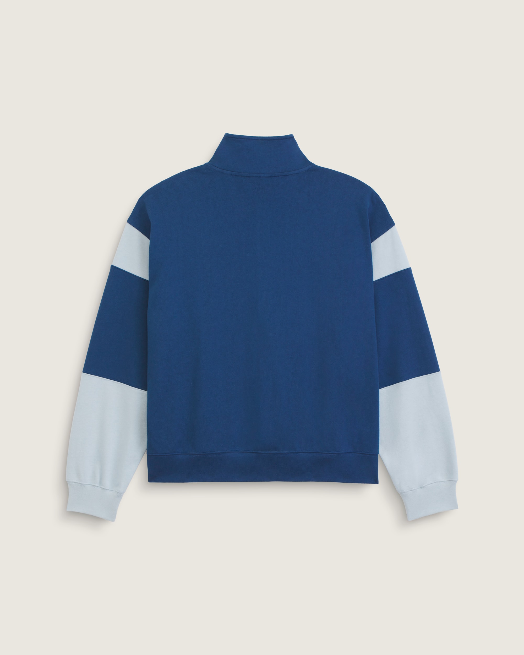 Retro Sport Mock Neck Full Zip VANS True Navy Blue ALT1