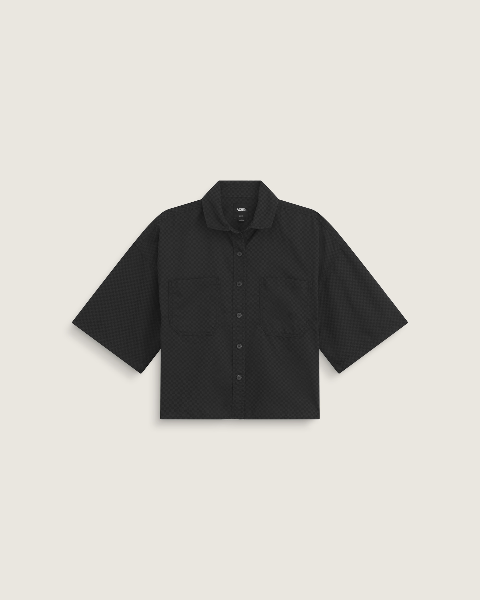 Dewey Shirt VANS Black HERO