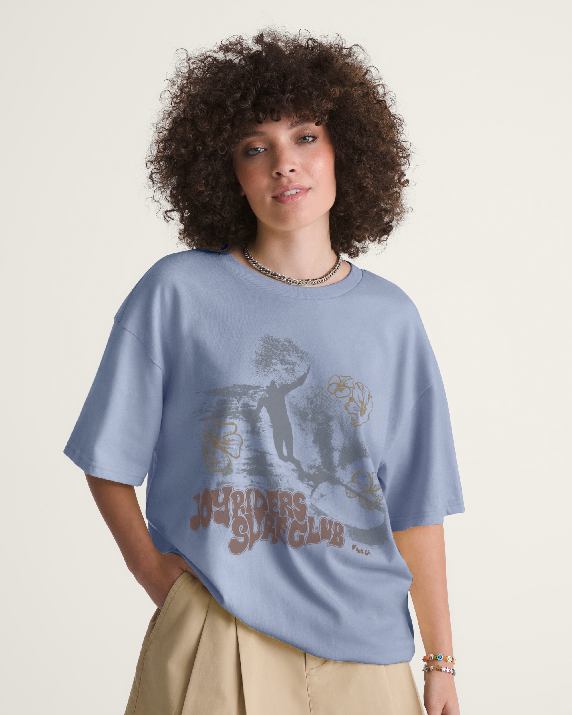 Summer Set TShirt VANS Glacial Slate Blue ALT2