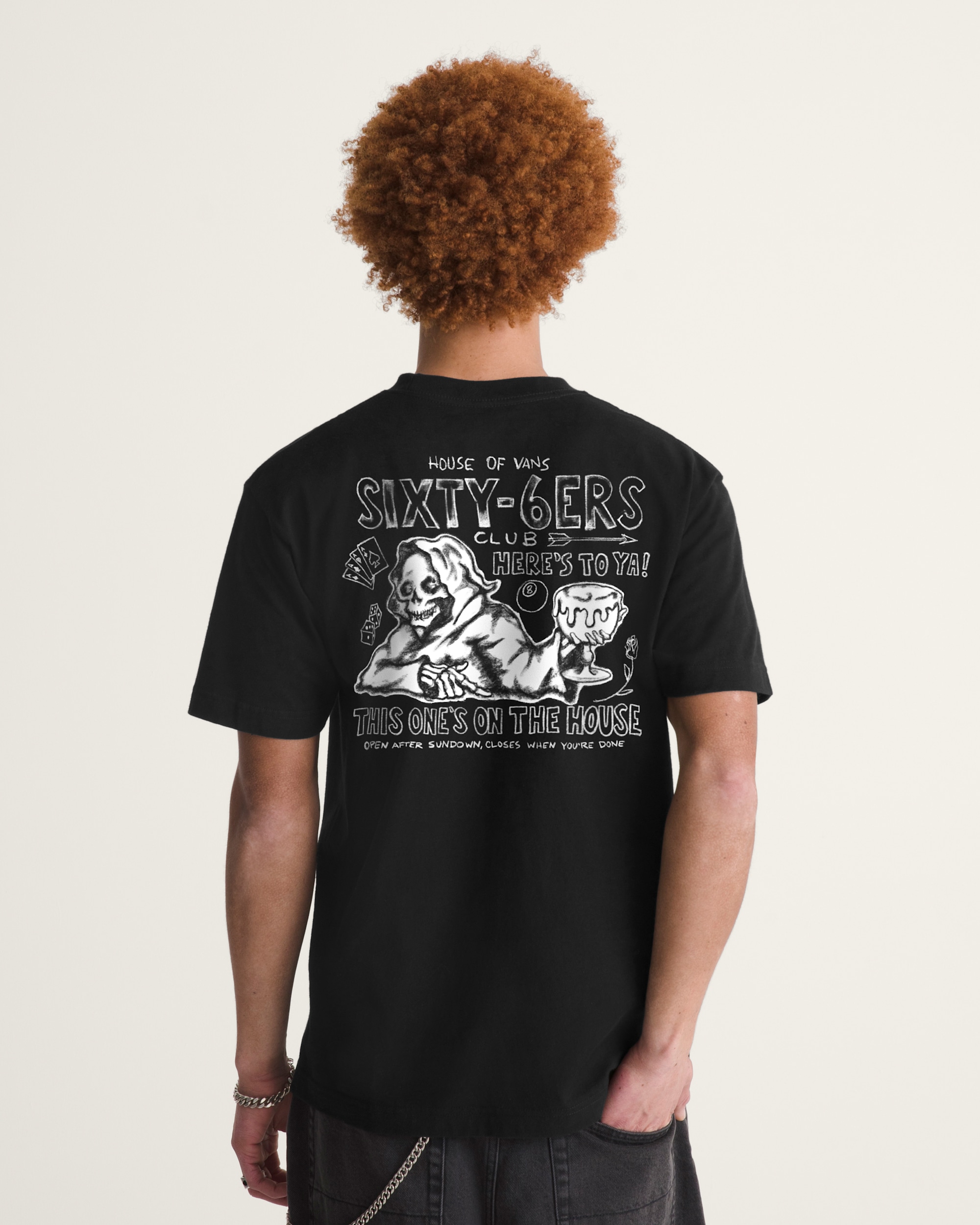 On the House TShirt VANS Black ALT3
