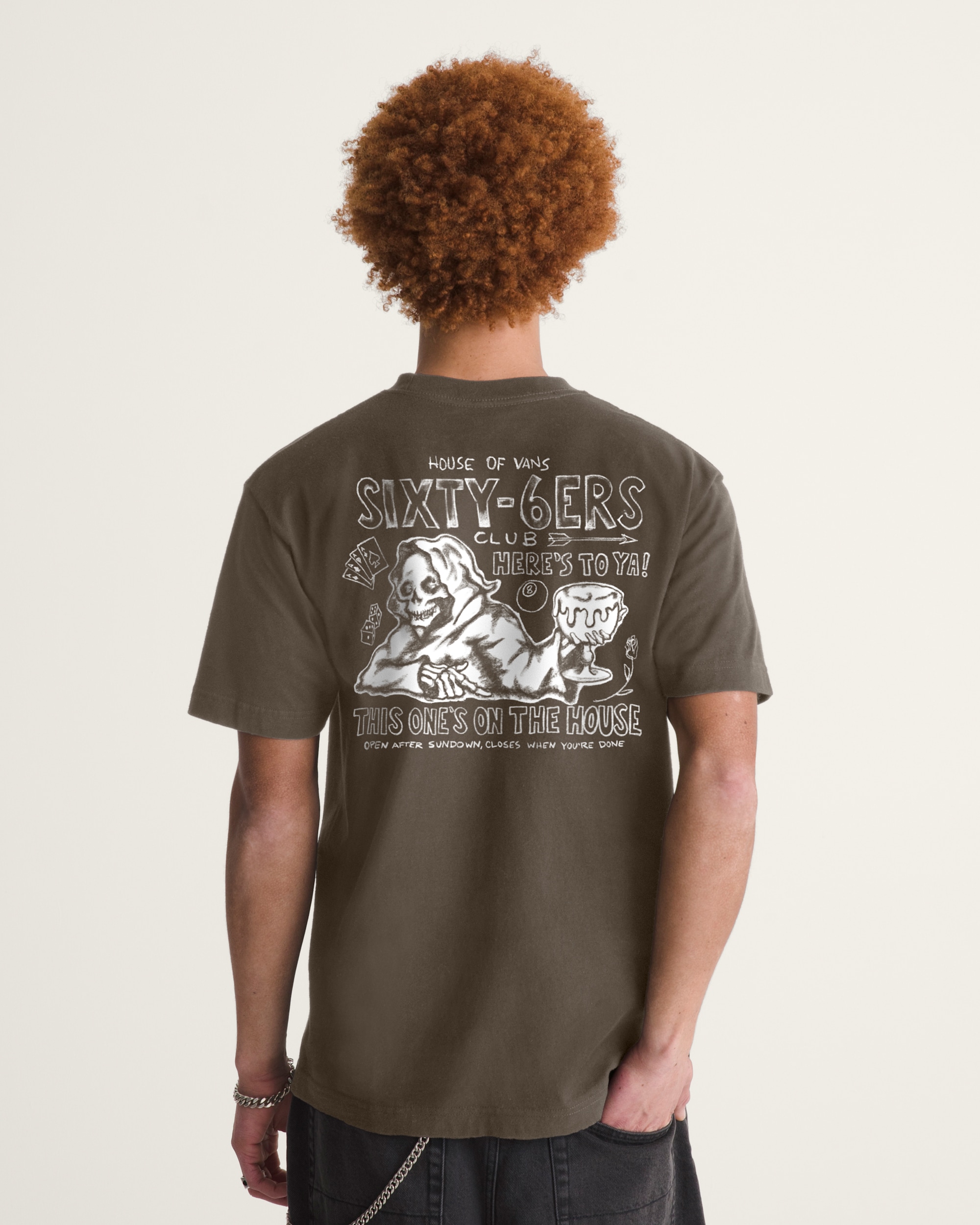 On the House TShirt VANS Vintage Cocoa Brown ALT3