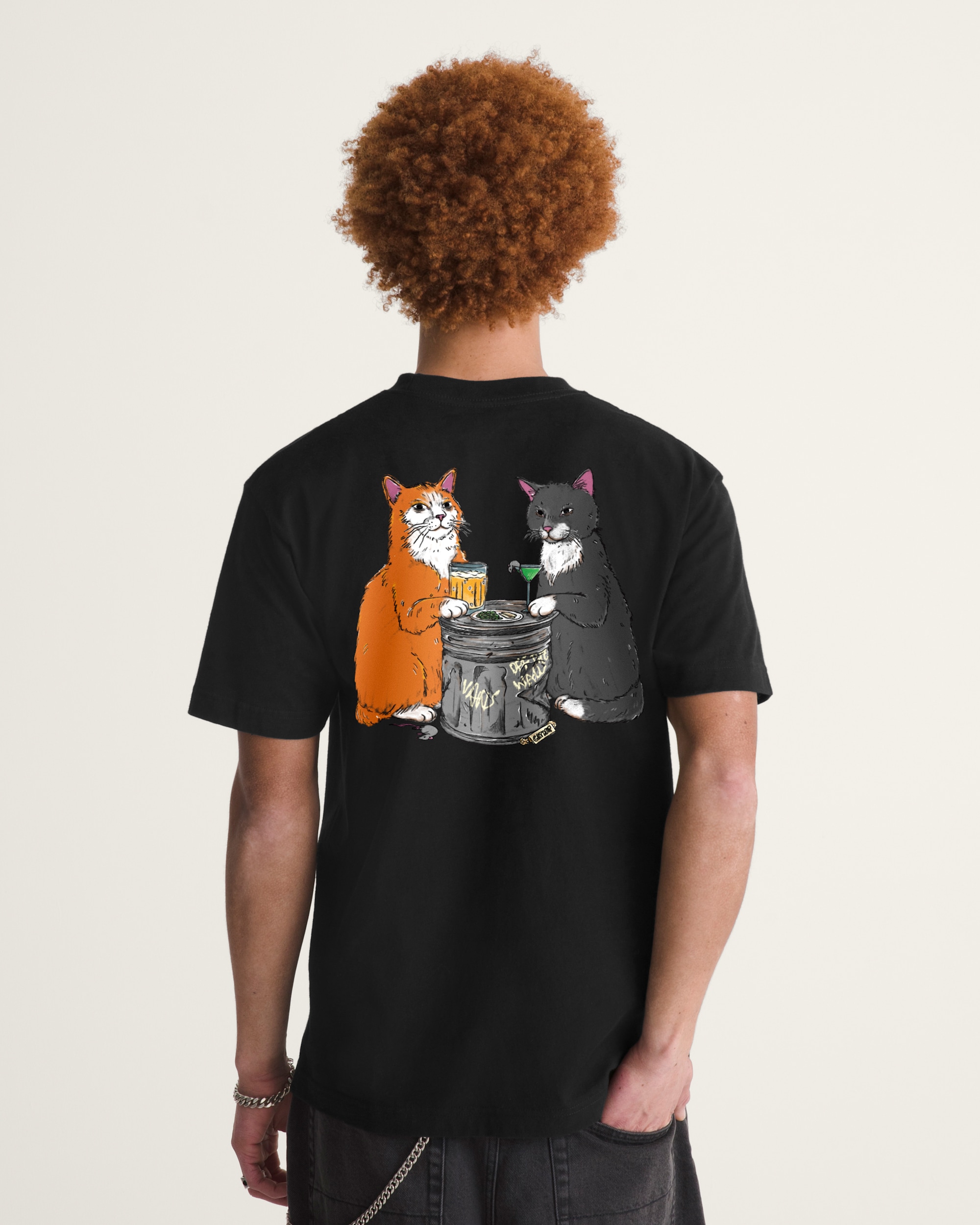 Alley Cat Aperitivo TShirt VANS Black ALT3