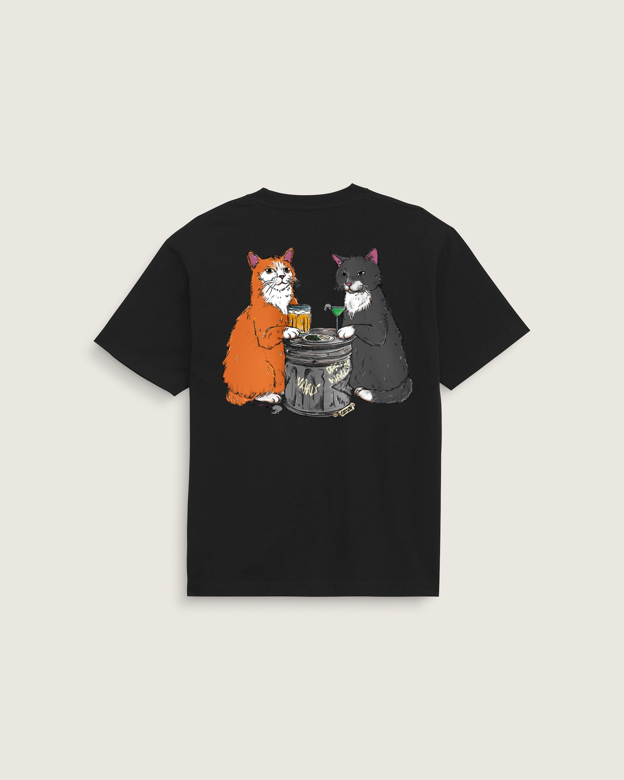 Alley Cat Aperitivo TShirt VANS Black HERO