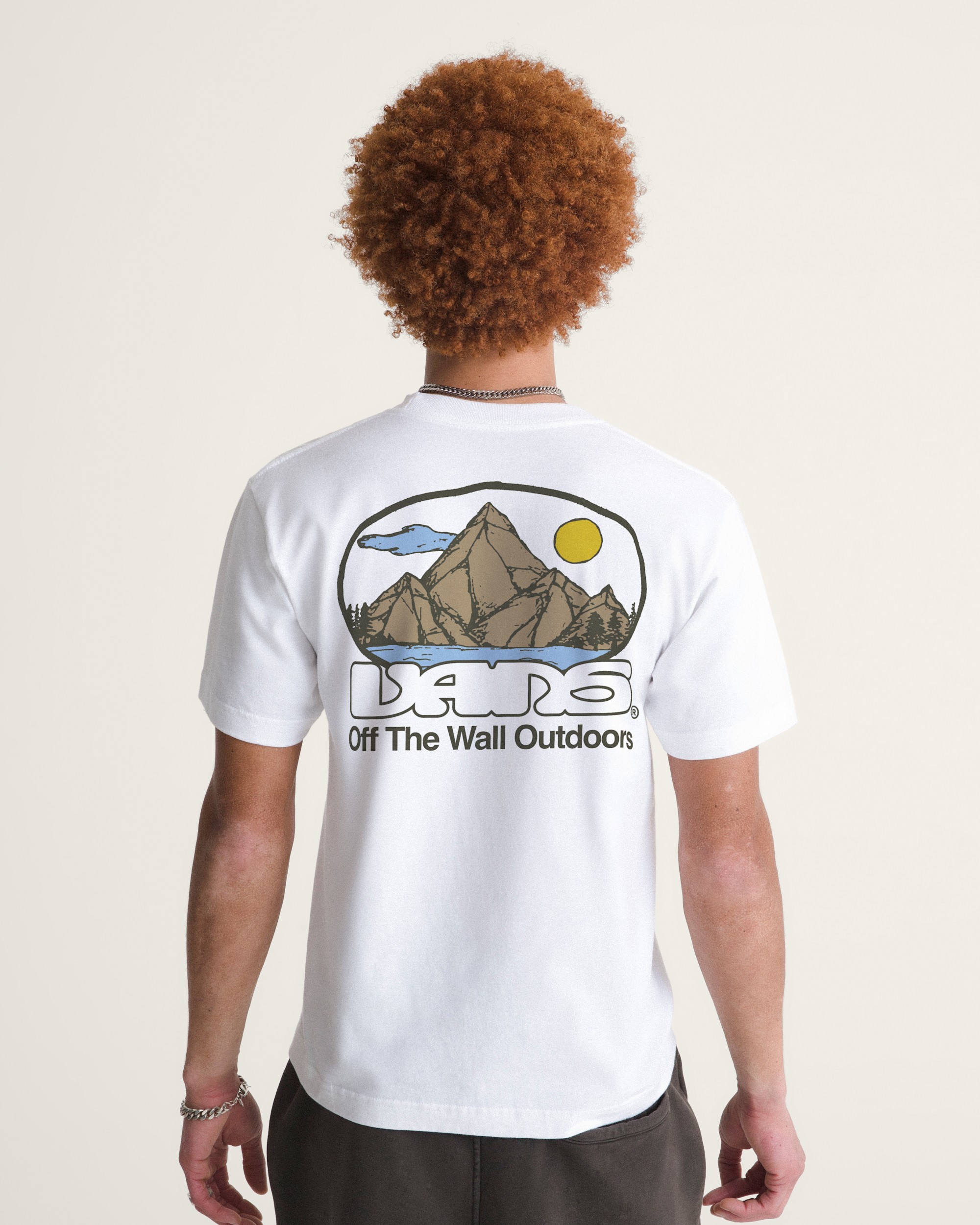 Grounded Adventure TShirt VANS White ALT3