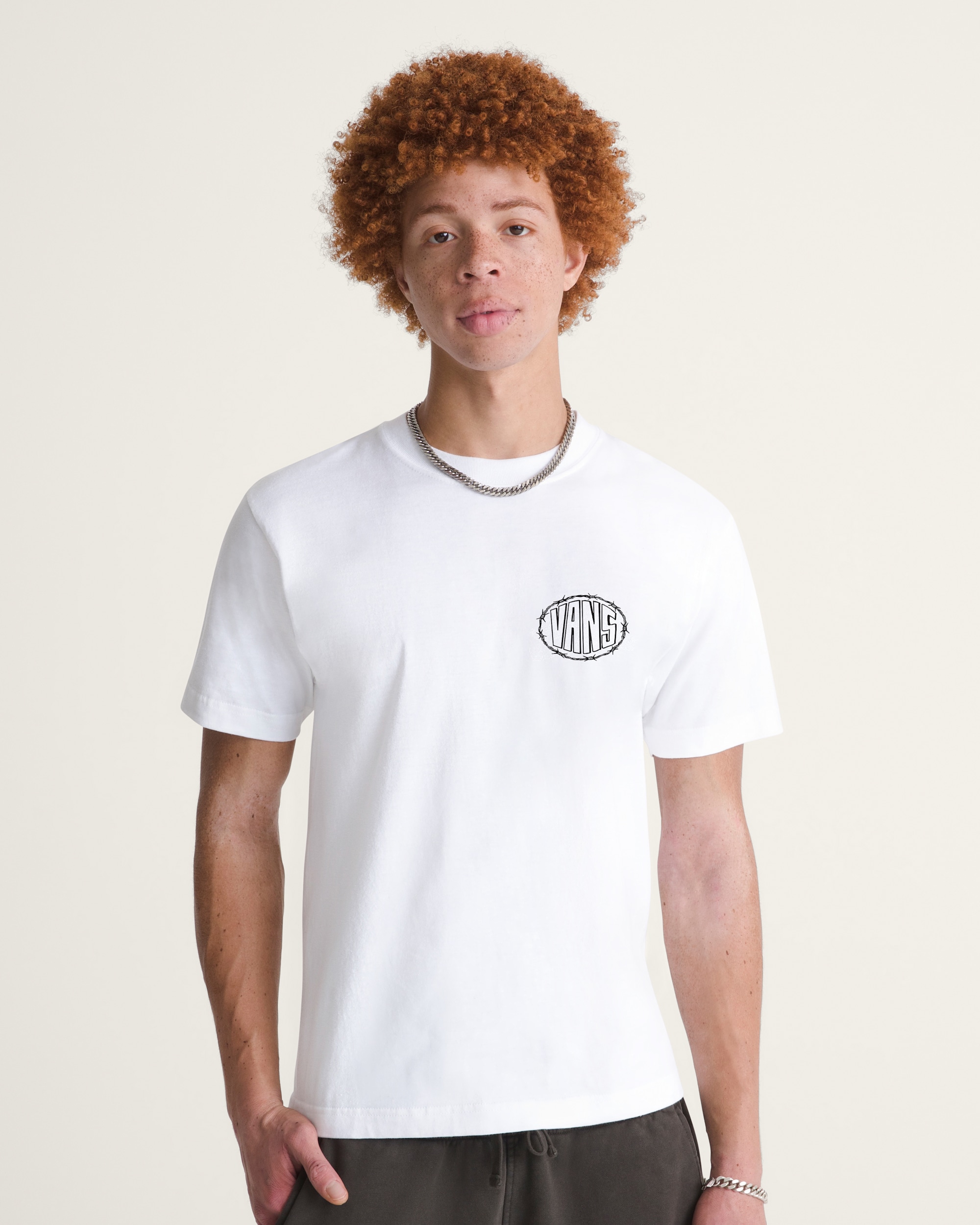 Hi Wired TShirt VANS White ALT2