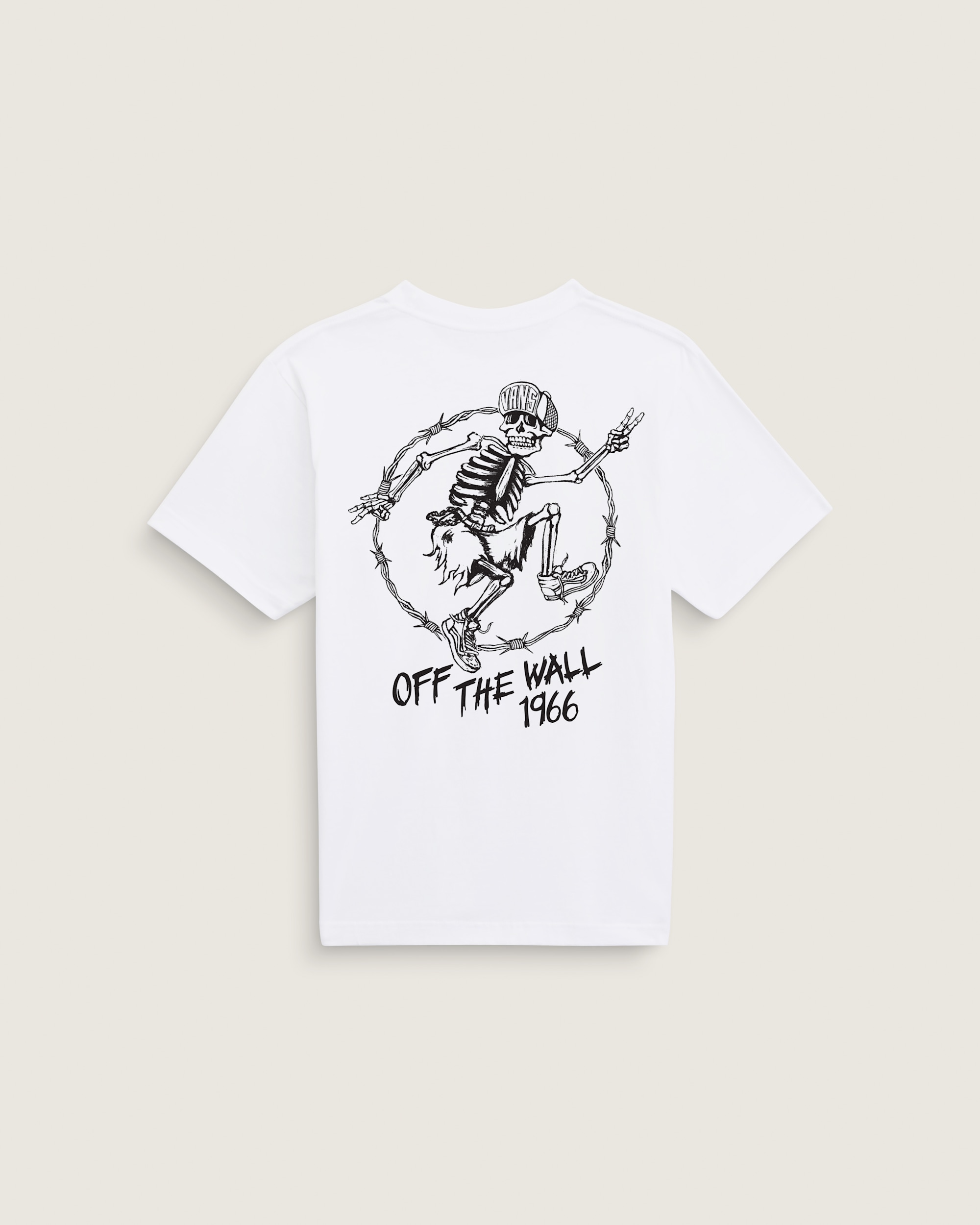 Hi Wired TShirt VANS White HERO