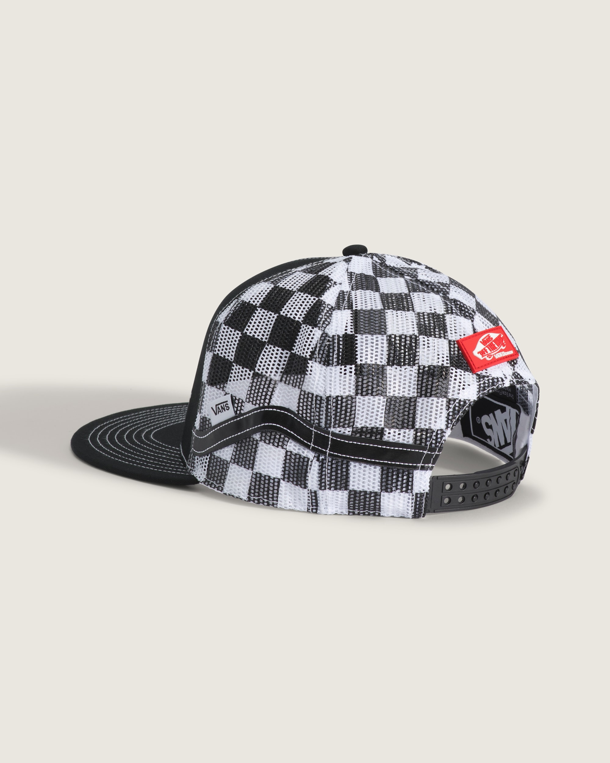 Vans Doren Approved Checkerboard Hat VANS Checkerboard Black ALT2