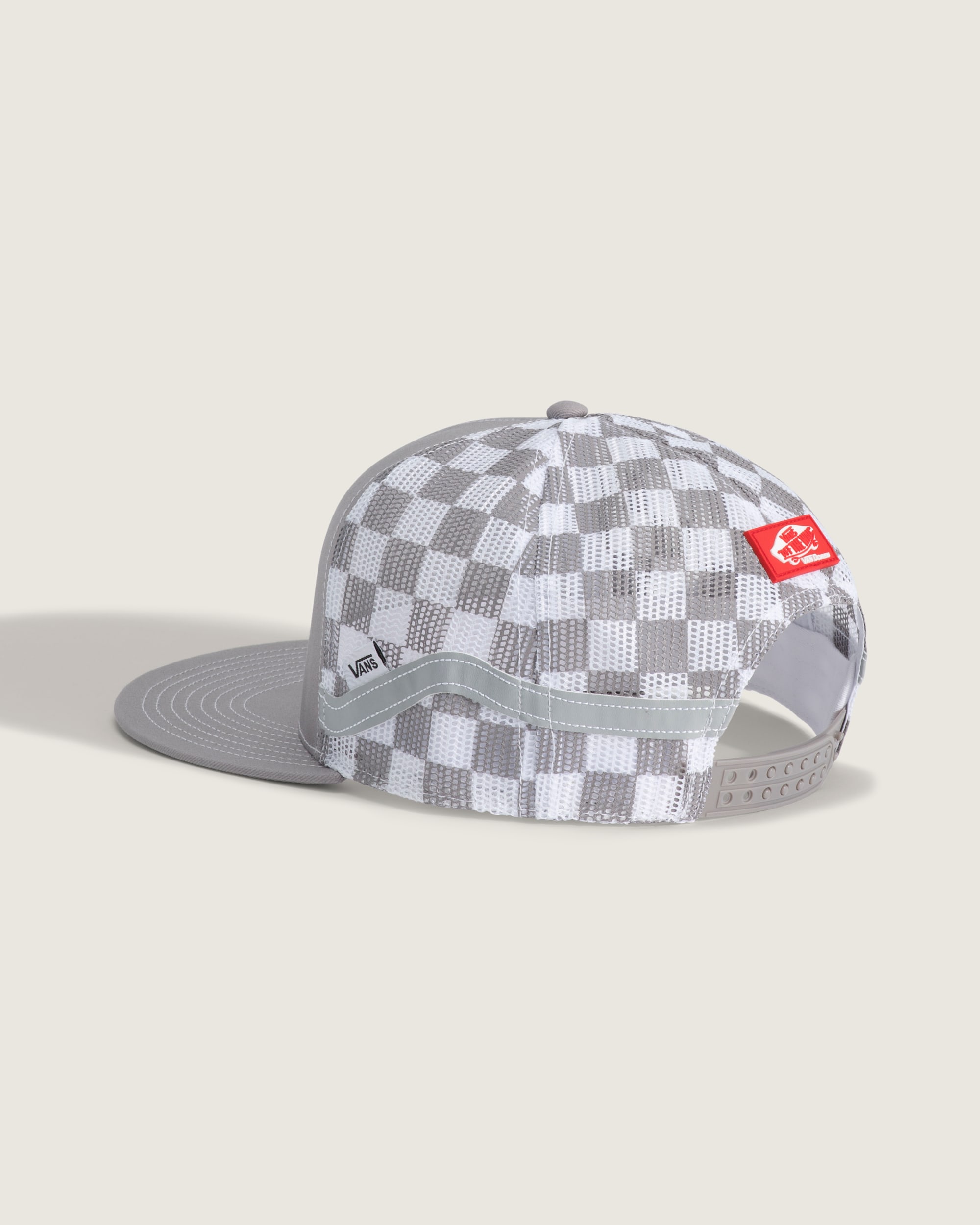 Vans Doren Approved Checkerboard Hat VANS Checkerboard Grey ALT2