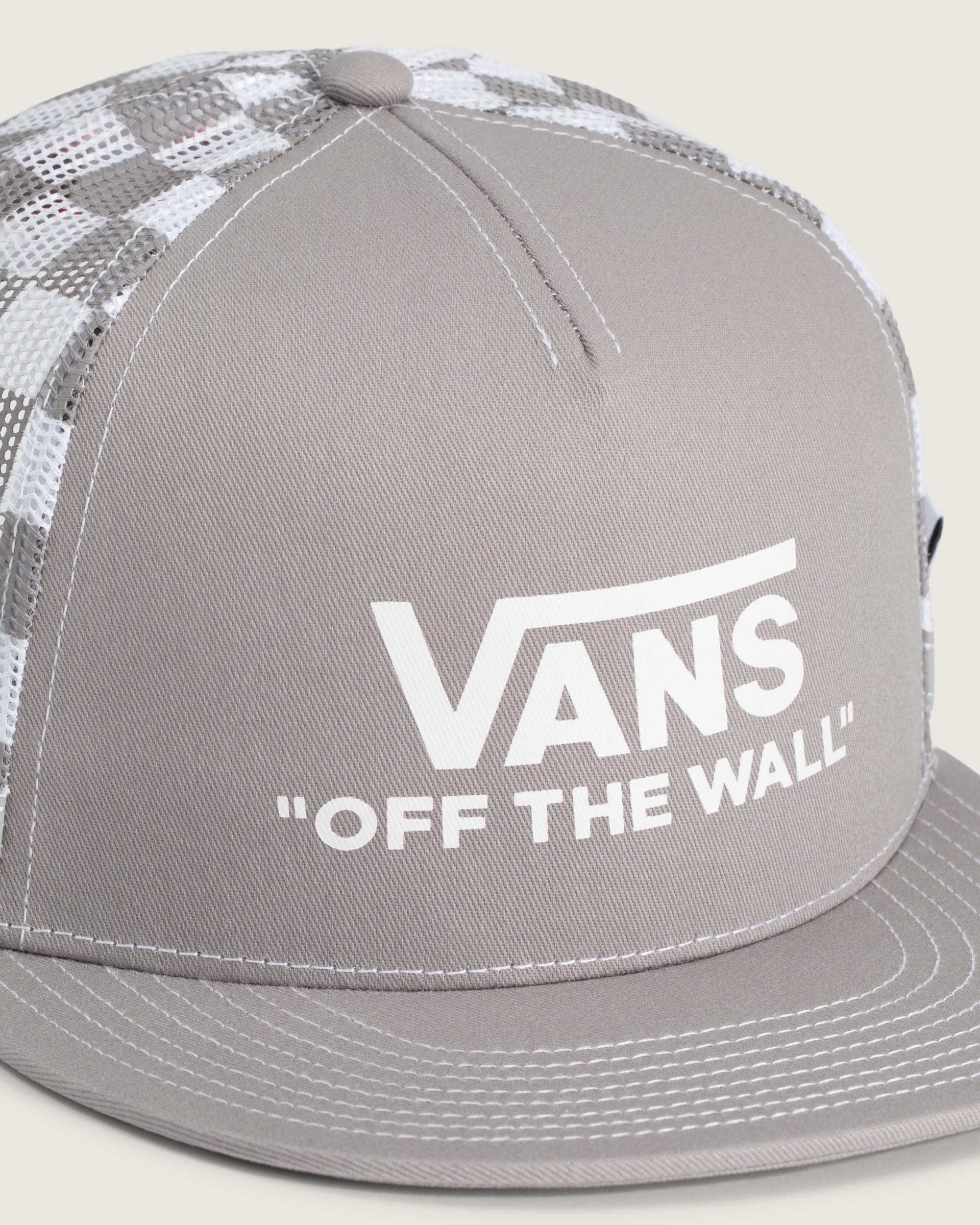 Vans Doren Approved Checkerboard Hat VANS Checkerboard Grey ALT1