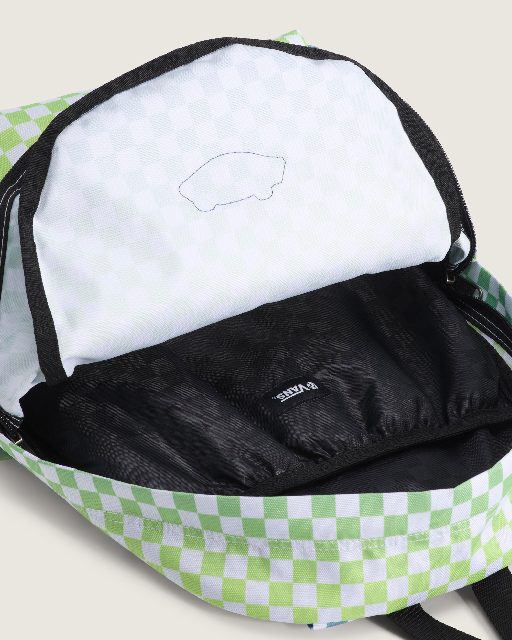Old Skool Grom Check Backpack VANS True Navy ALT4