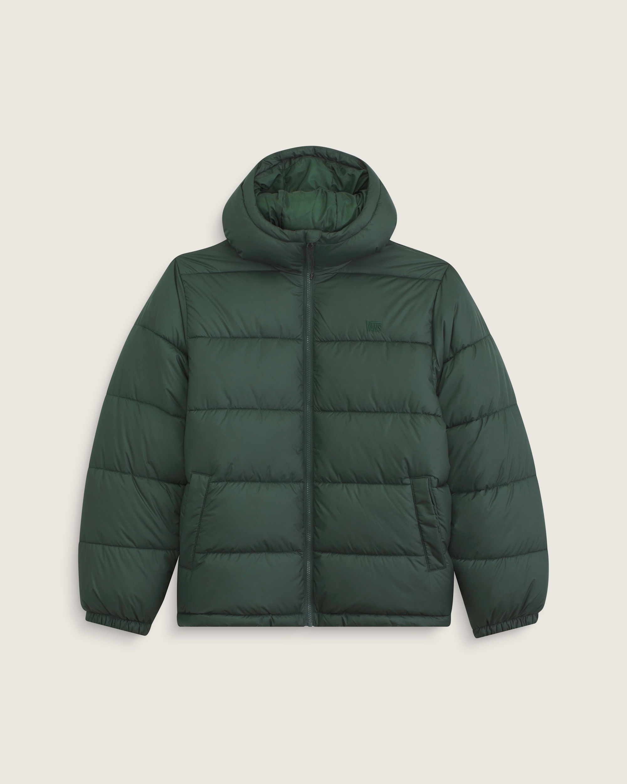 Hillgate Hooded Puffer Jacket VANS Oil Green HERO