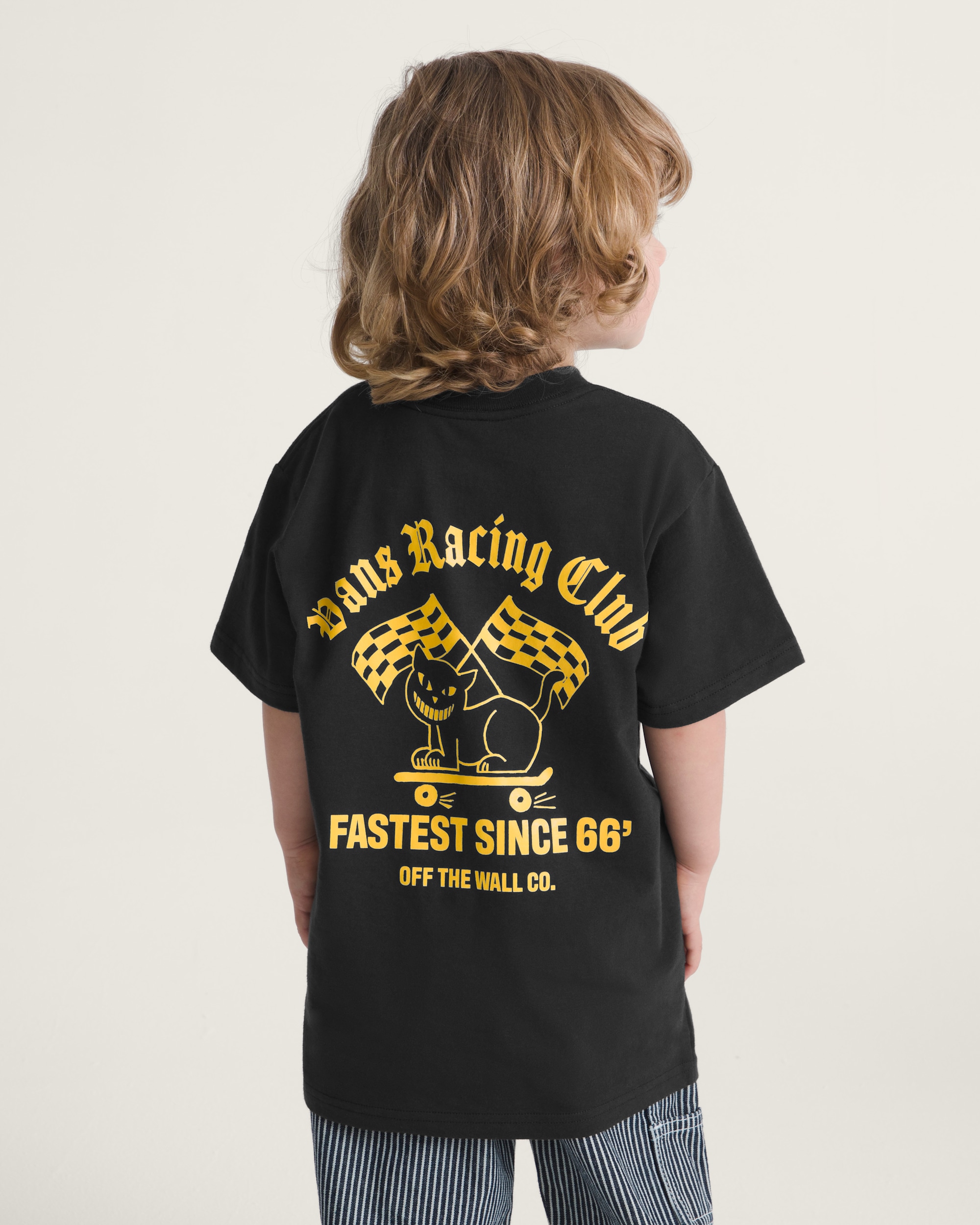 Little Kids Cat Club TShirt VANS Black ALT3