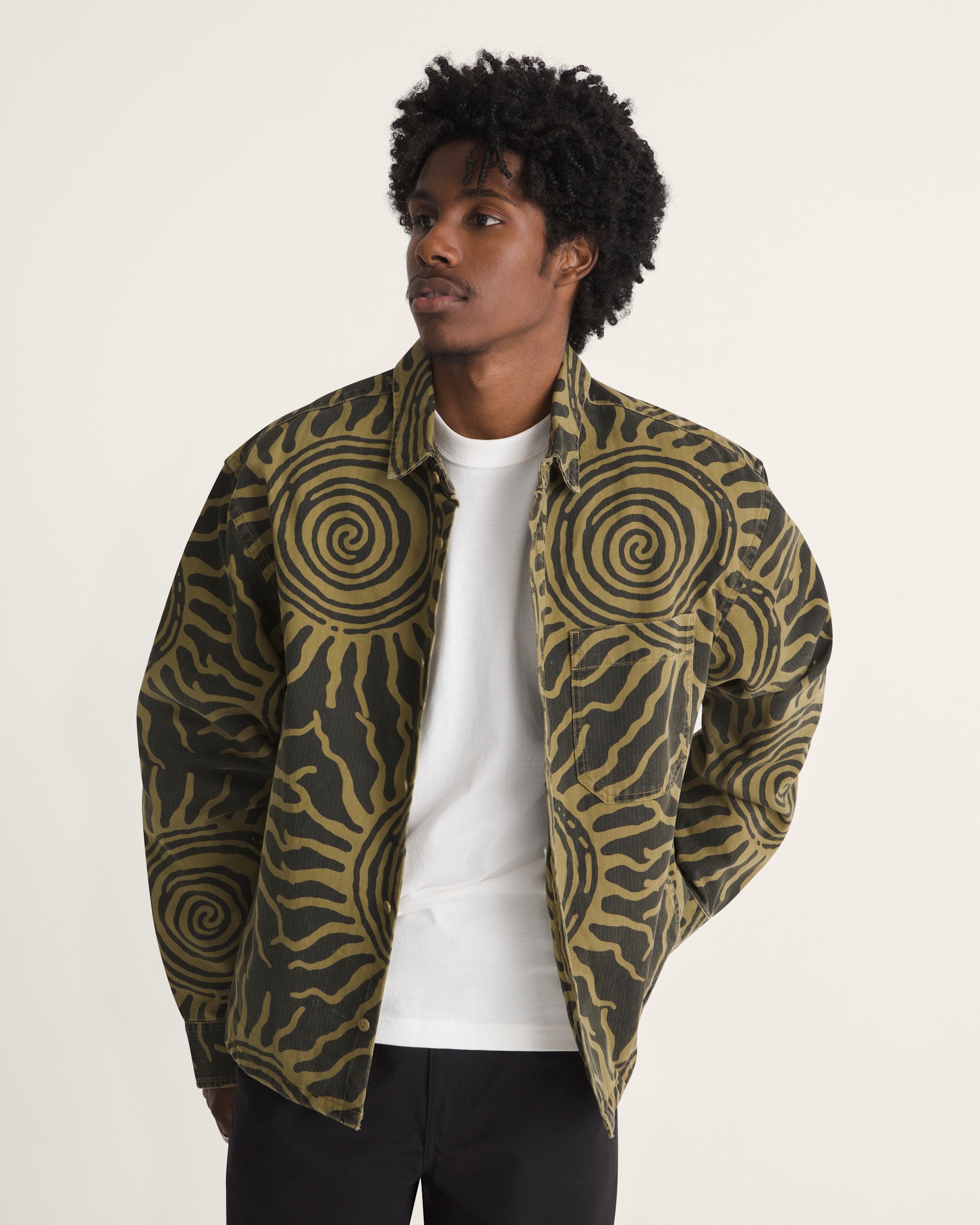 Martinez Overshirt VANS Faded Black ALT2