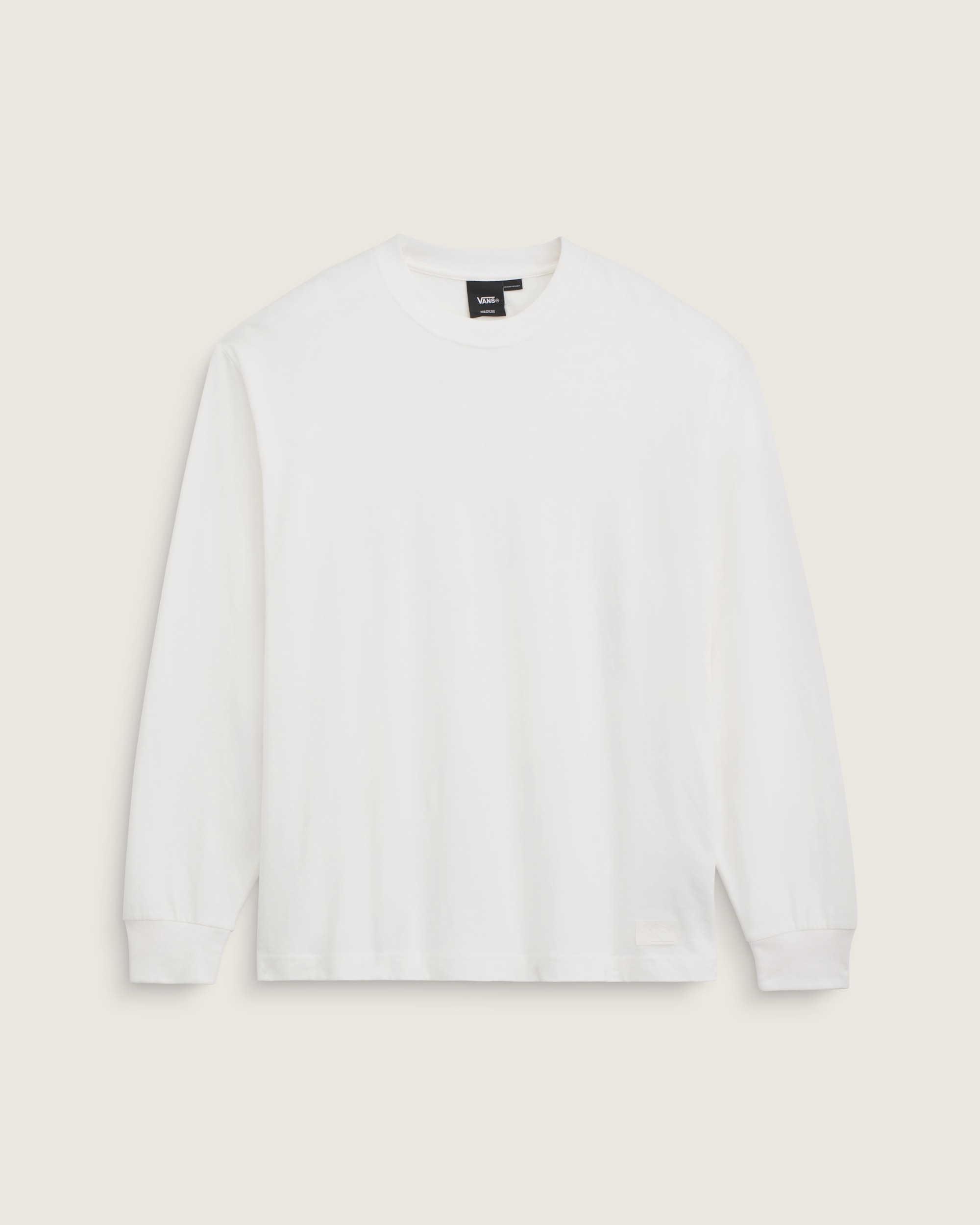 Long Sleeve TShirt VANS Egret White HERO