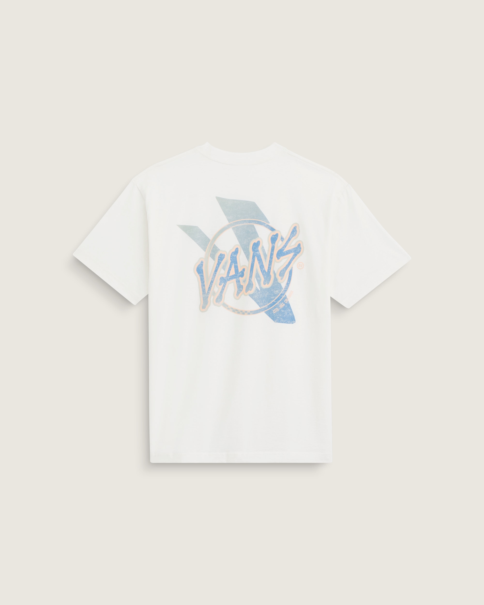 V Bones TShirt VANS Marshmallow White HERO