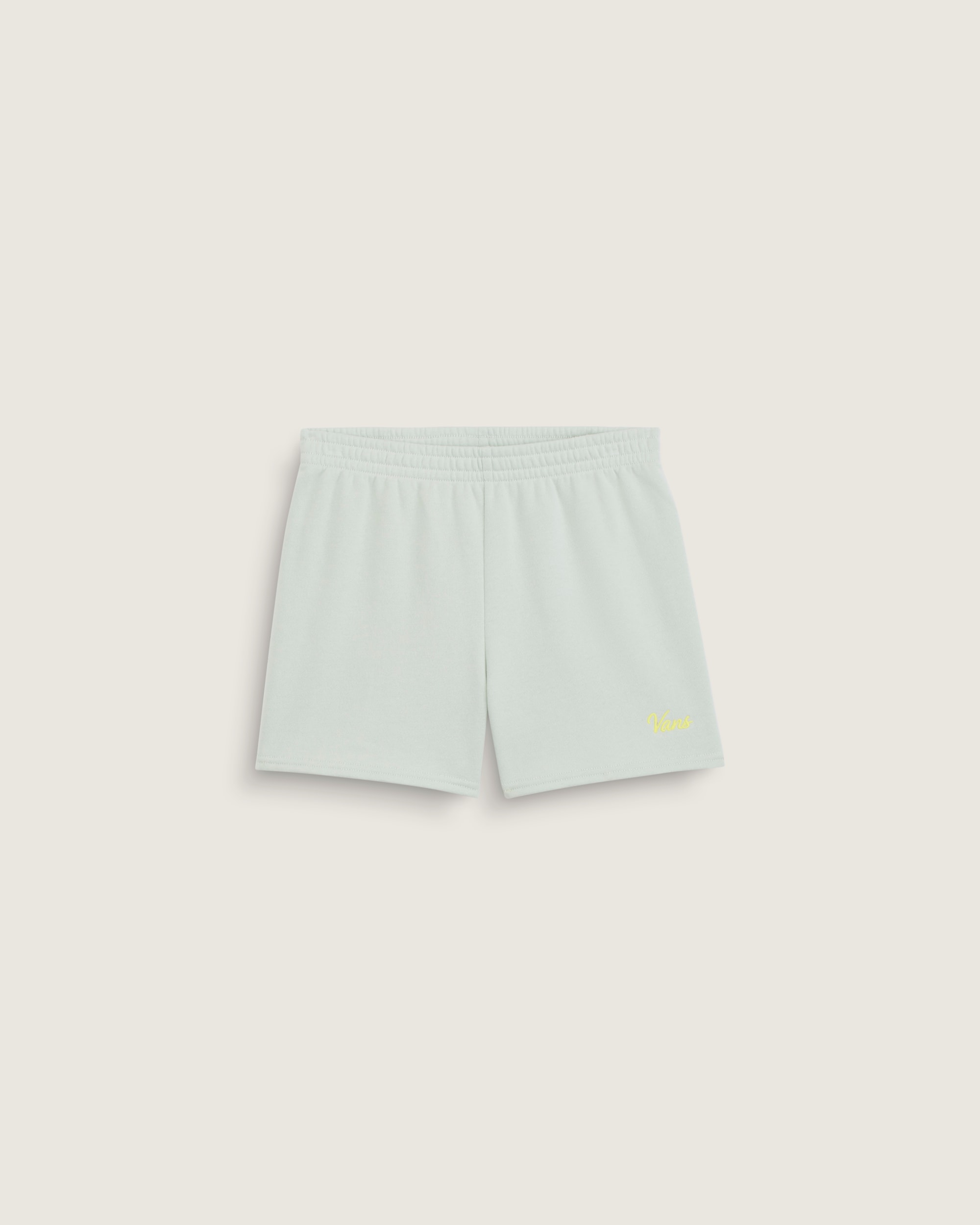 Kids Script Fleece Short VANS Dusty Mint Green HERO
