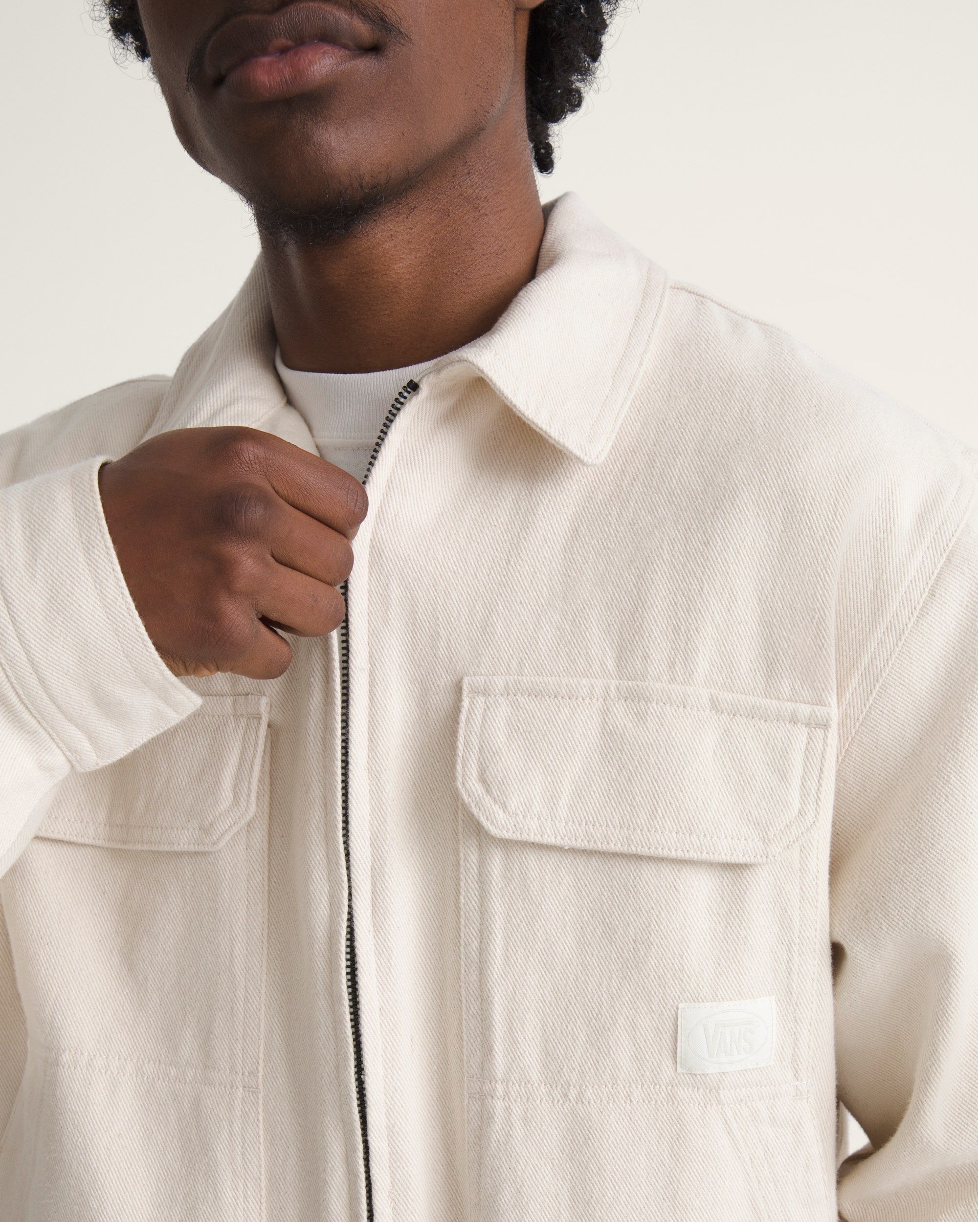 McAvoy II Zip Station Jacket VANS Natural Seed ALT5
