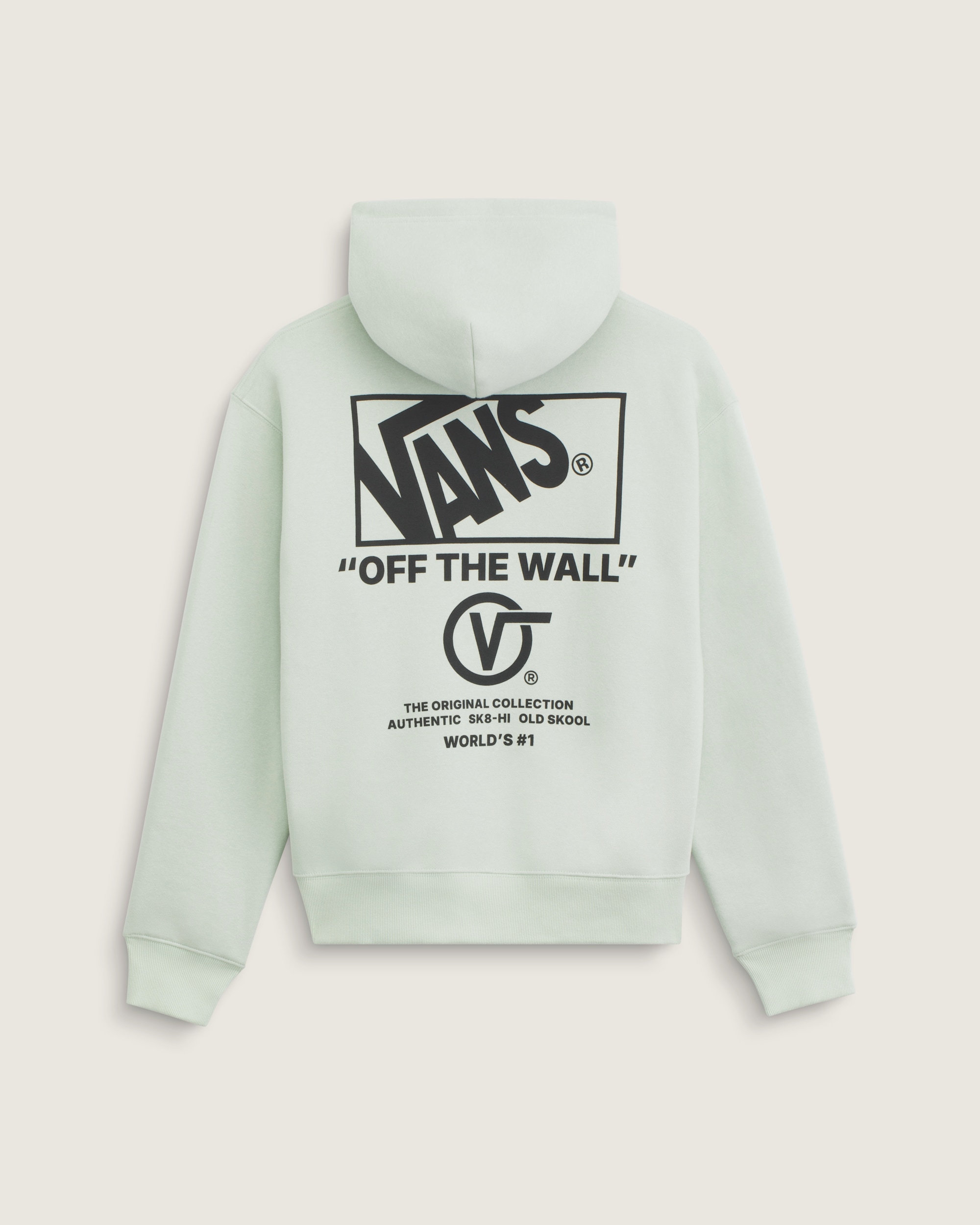 Stacked Hi Pullover Hoodie in Dusty Mint Green | Vans