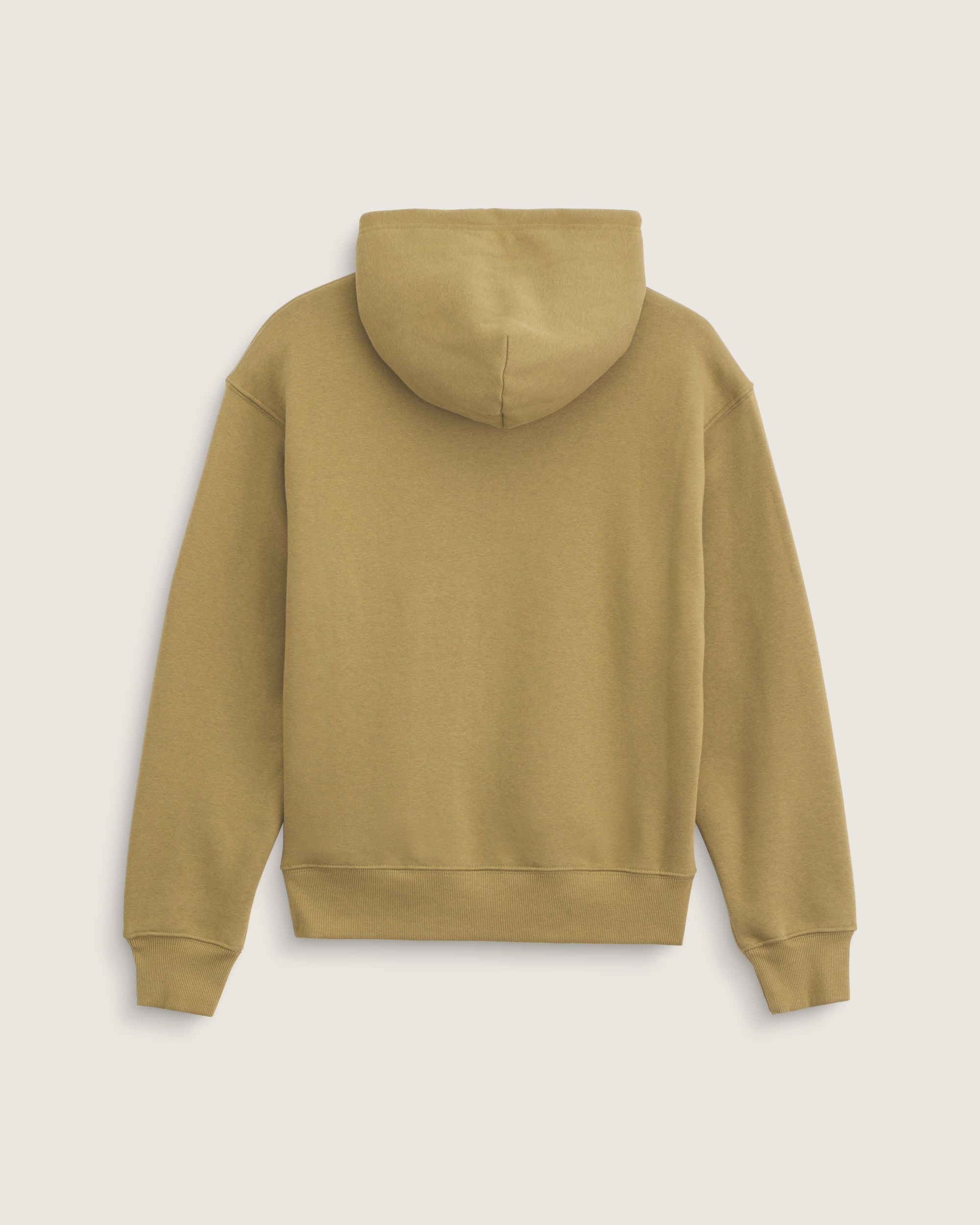 Stretch Logo Zip Hoodie VANS Olive Brown ALT1