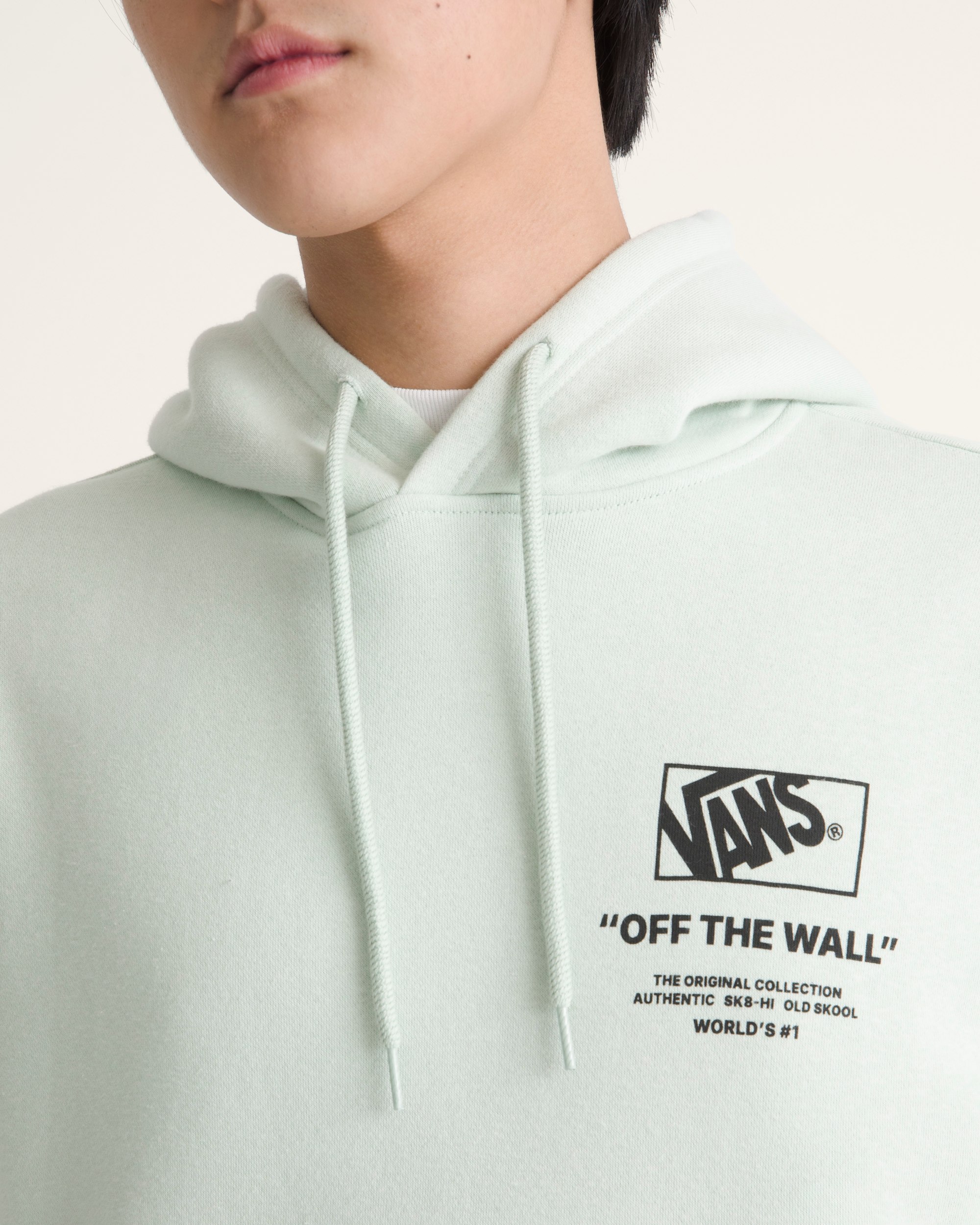 Stacked Hi Pullover Hoodie in Dusty Mint Green | Vans
