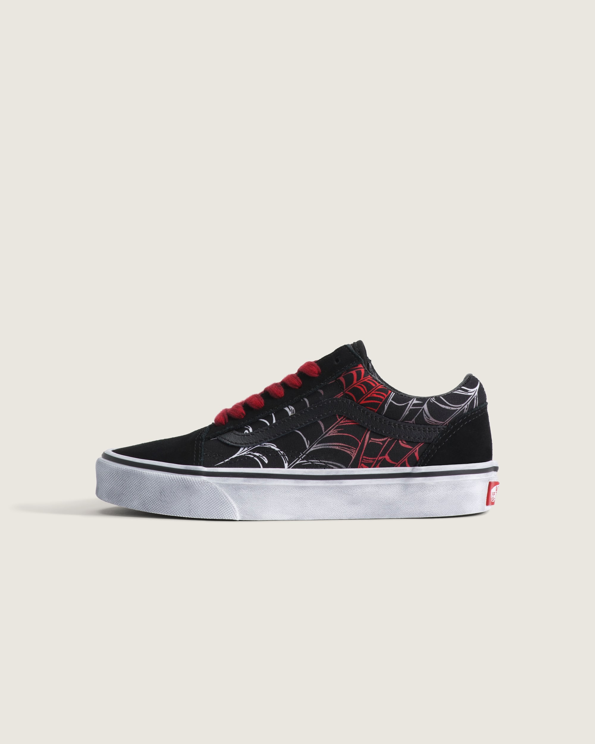 Big Kids Old Skool Halloween Shoe VANS Black HERO
