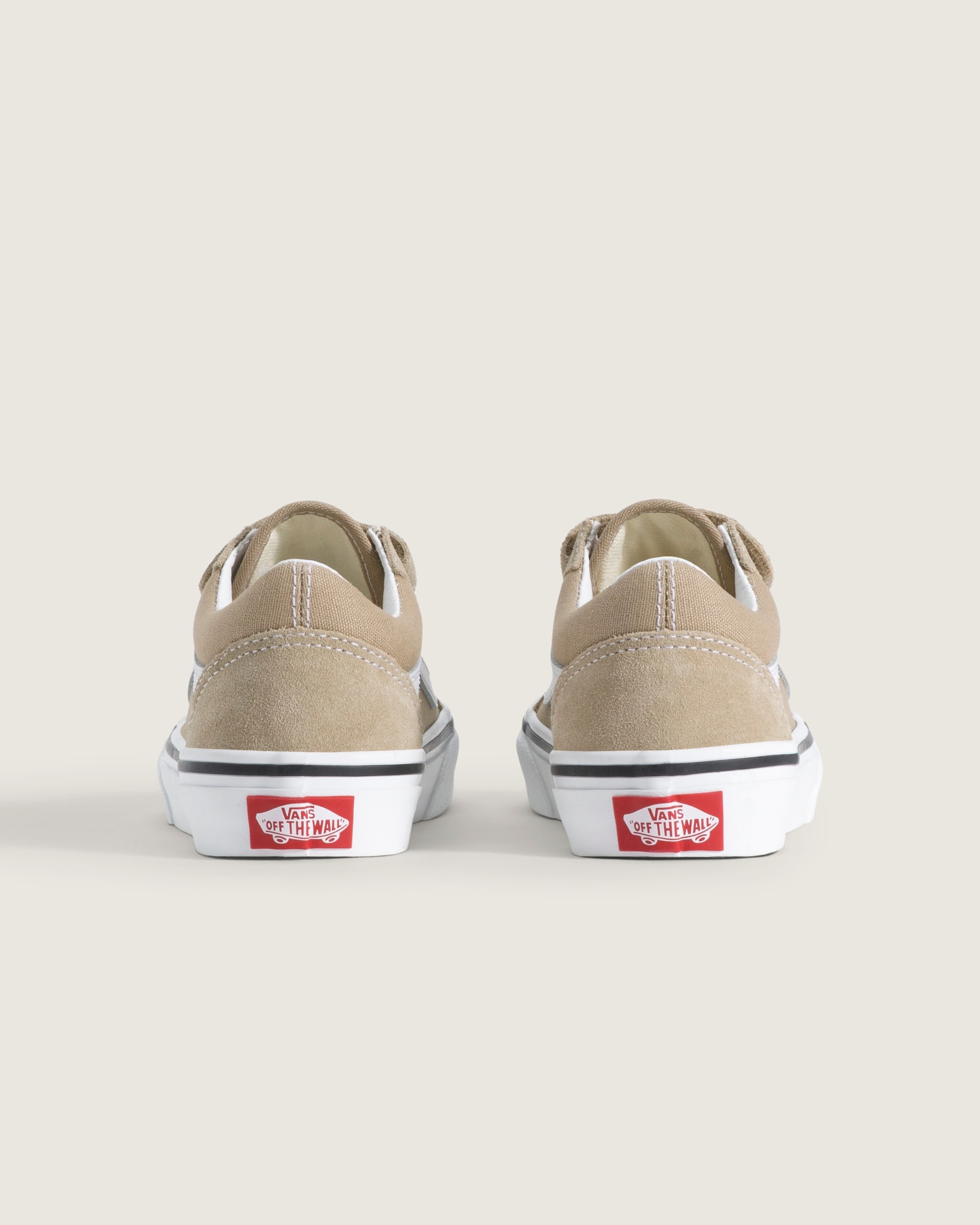 Little Kids Old Skool V Shoe VANS Incense Beige ALT3