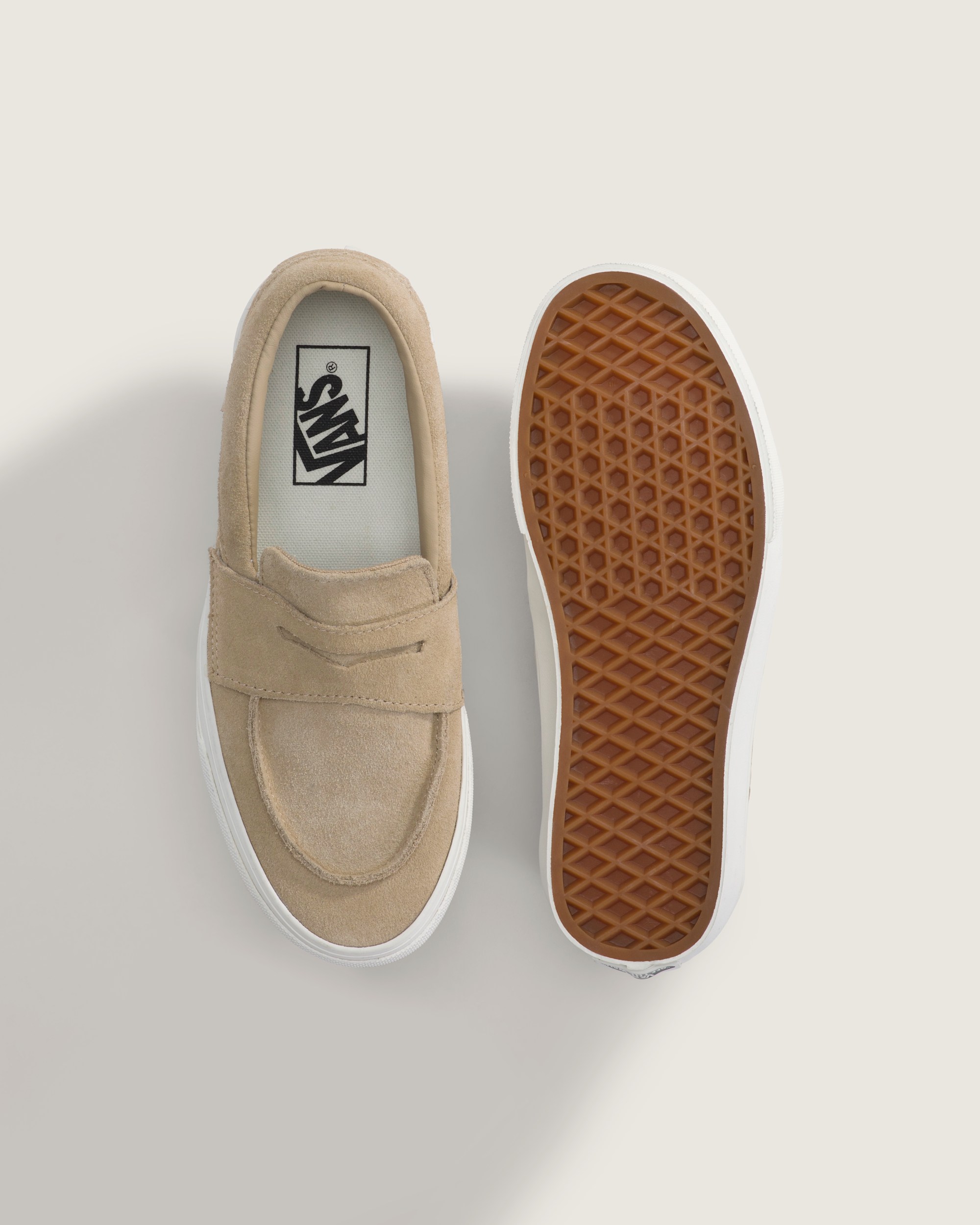 Big Kids Loafer 53 VANS Incense Beige  Marshmallow White ALT2