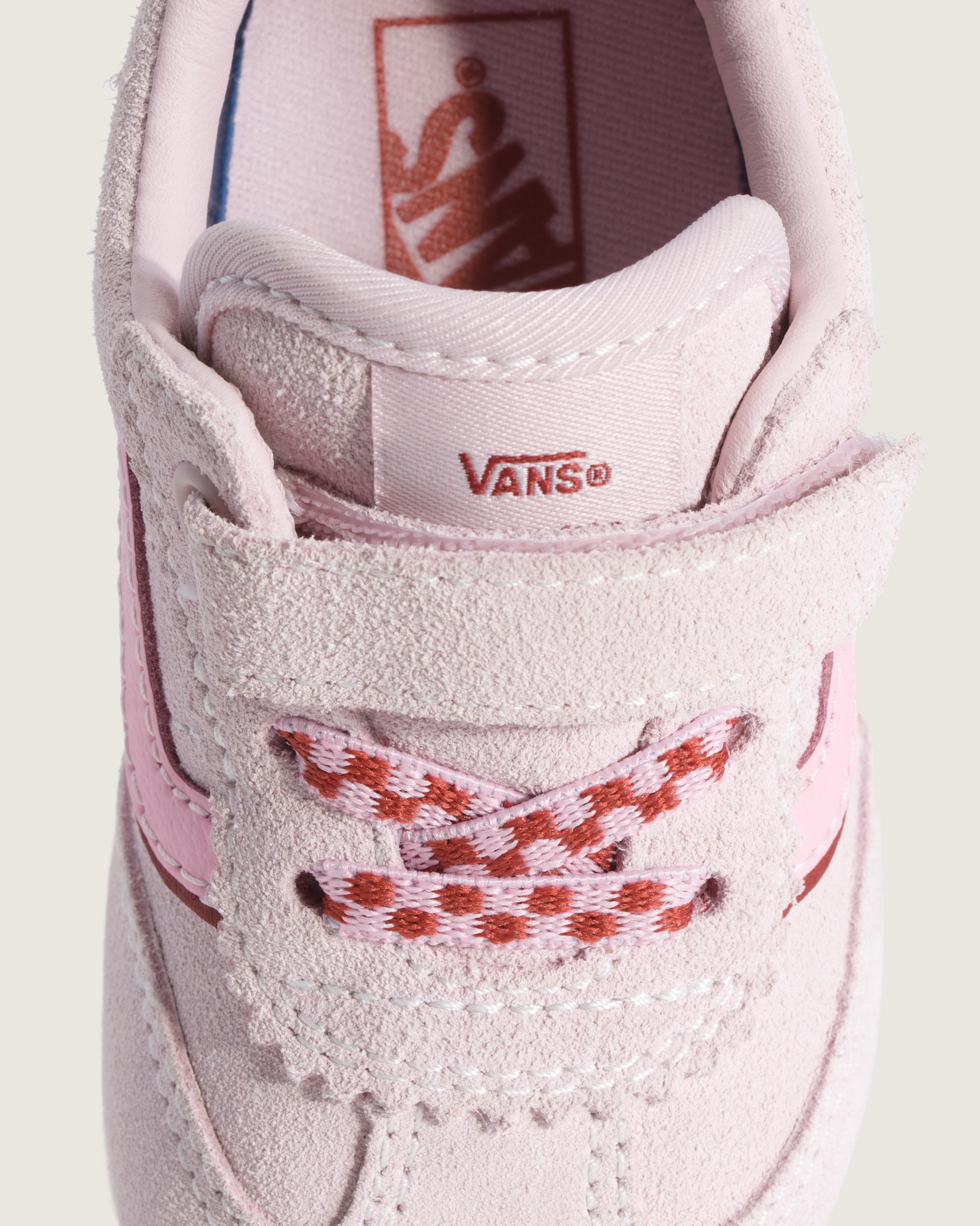 Toddler Super Lowpro V Shoe VANS Pale Petal Pink ALT4