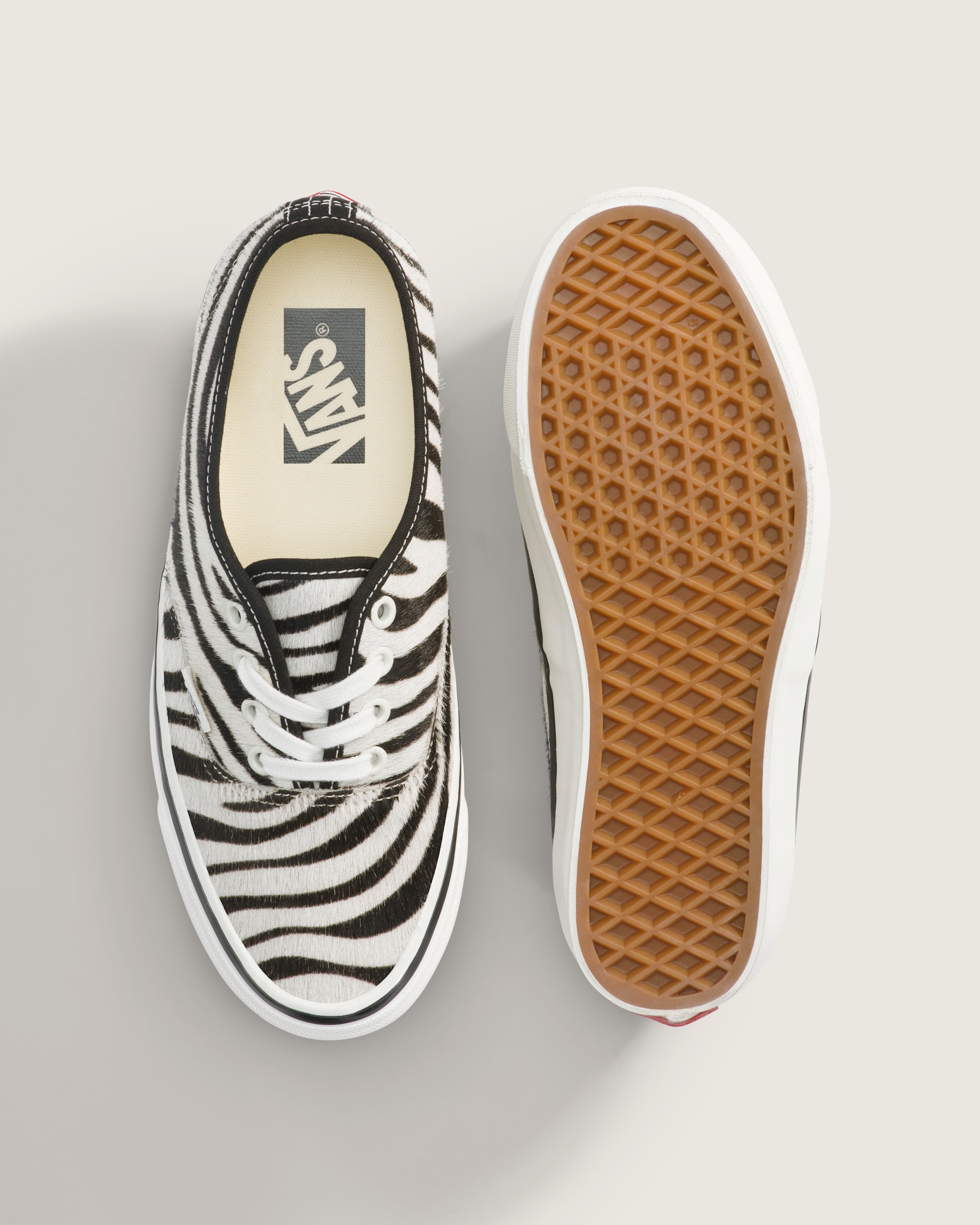 Premium Authentic Shoe VANS Zebra Marshmallow White ALT2