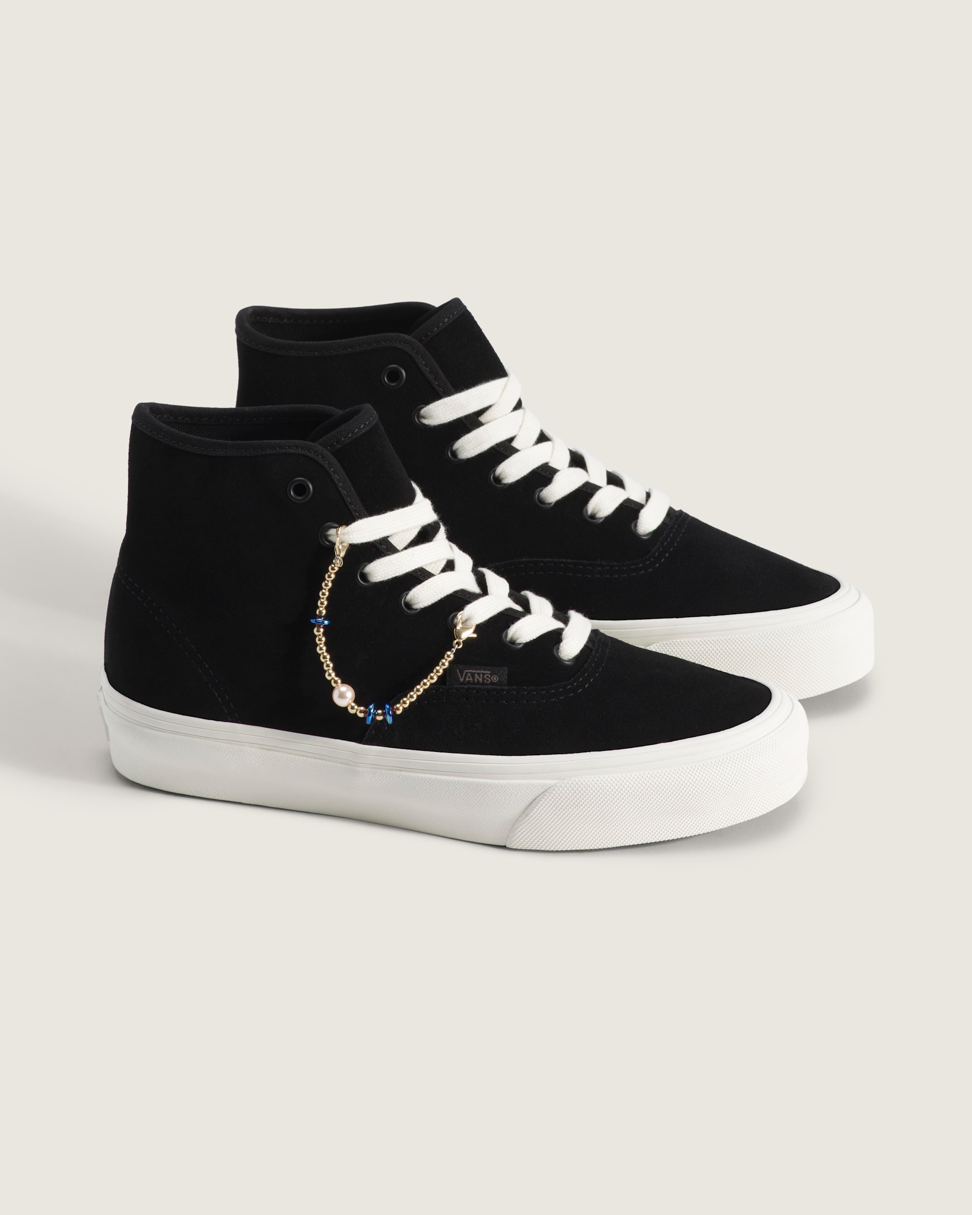 Authentic Hi 20 Shoe VANS Black  Gold ALT1