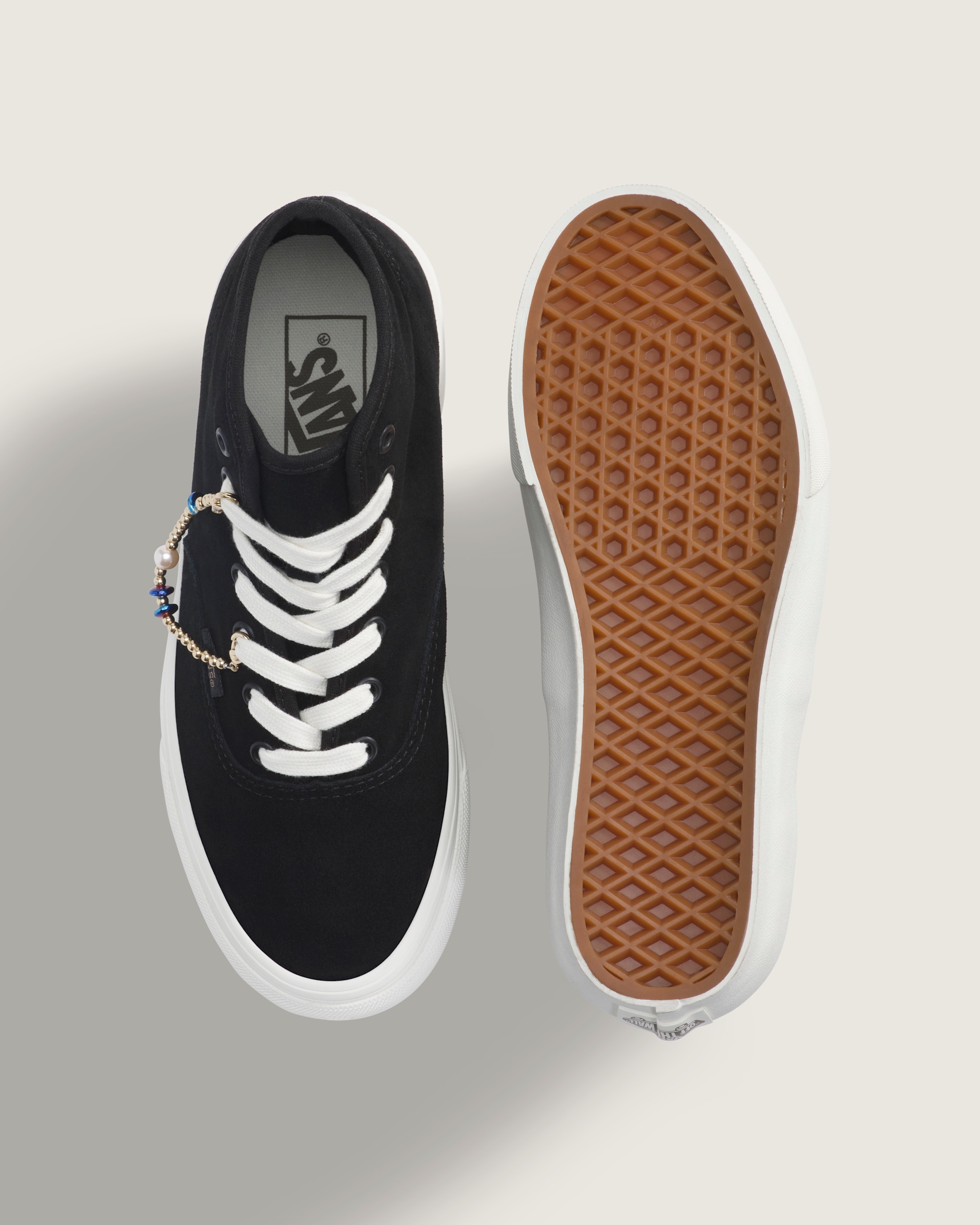 Authentic Hi 20 Shoe VANS Black  Gold ALT2