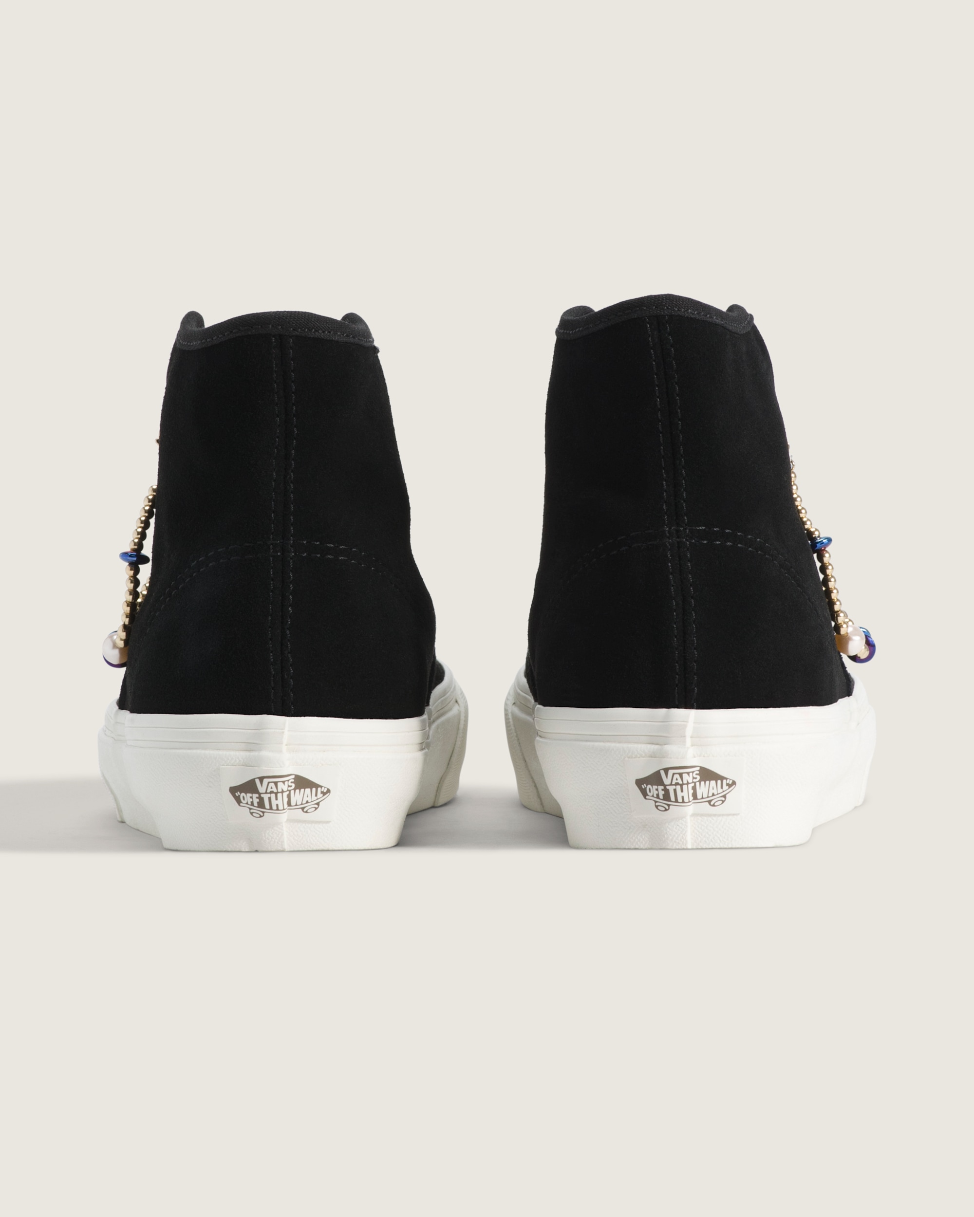 Authentic Hi 20 Shoe VANS Black  Gold ALT3