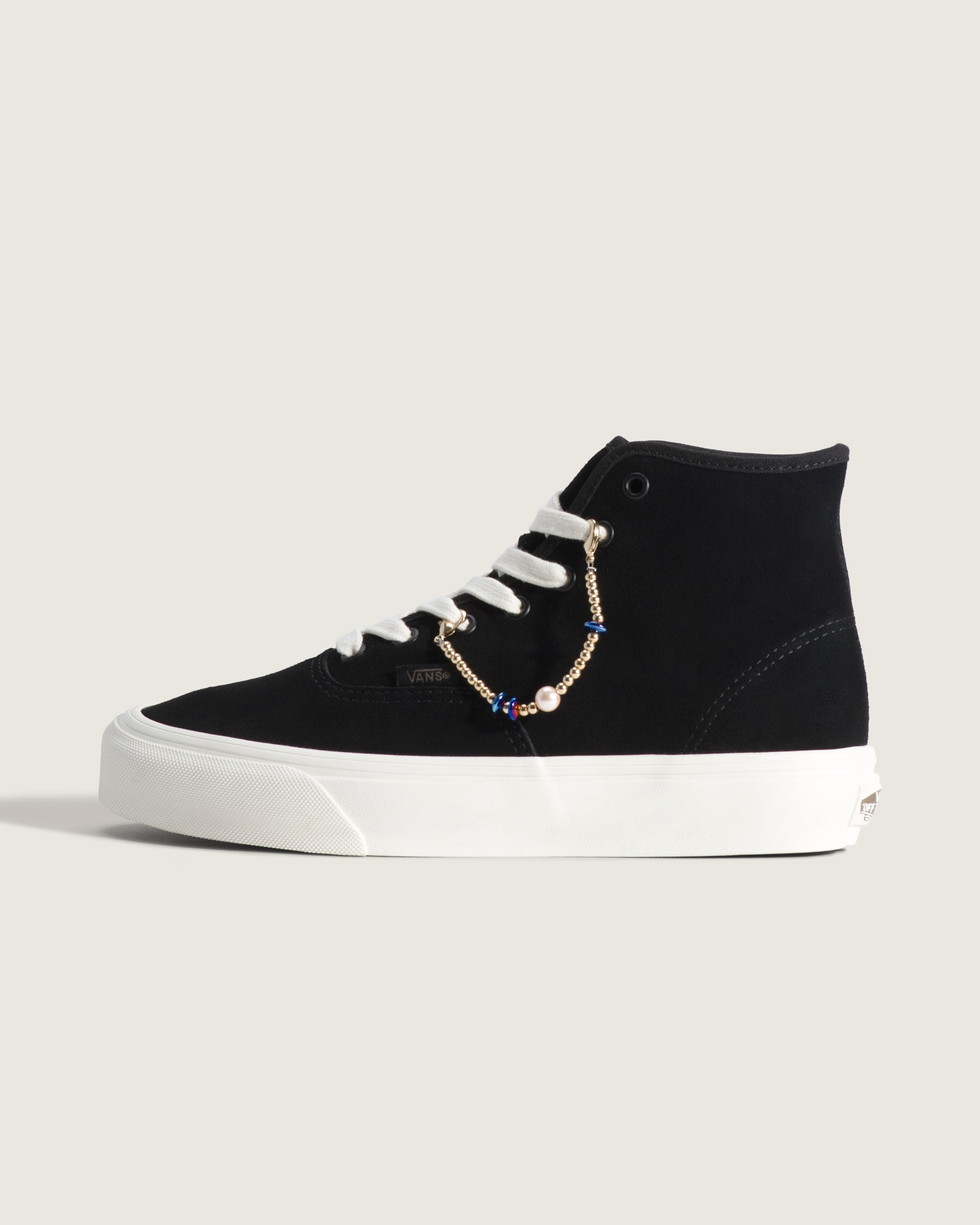 Authentic Hi 20 Shoe VANS Black  Gold HERO