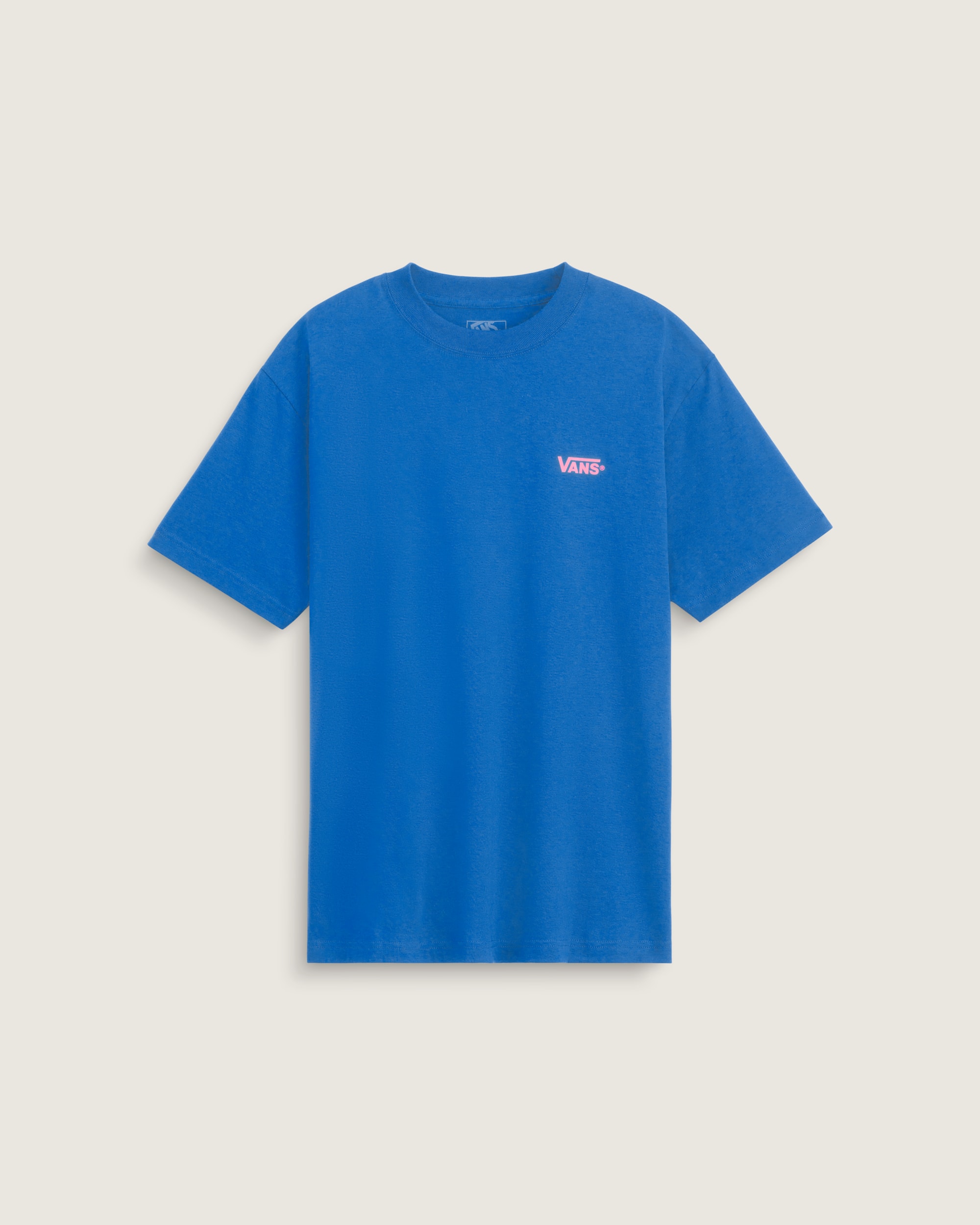 New Left Chest TShirt VANS Classic Blue HERO
