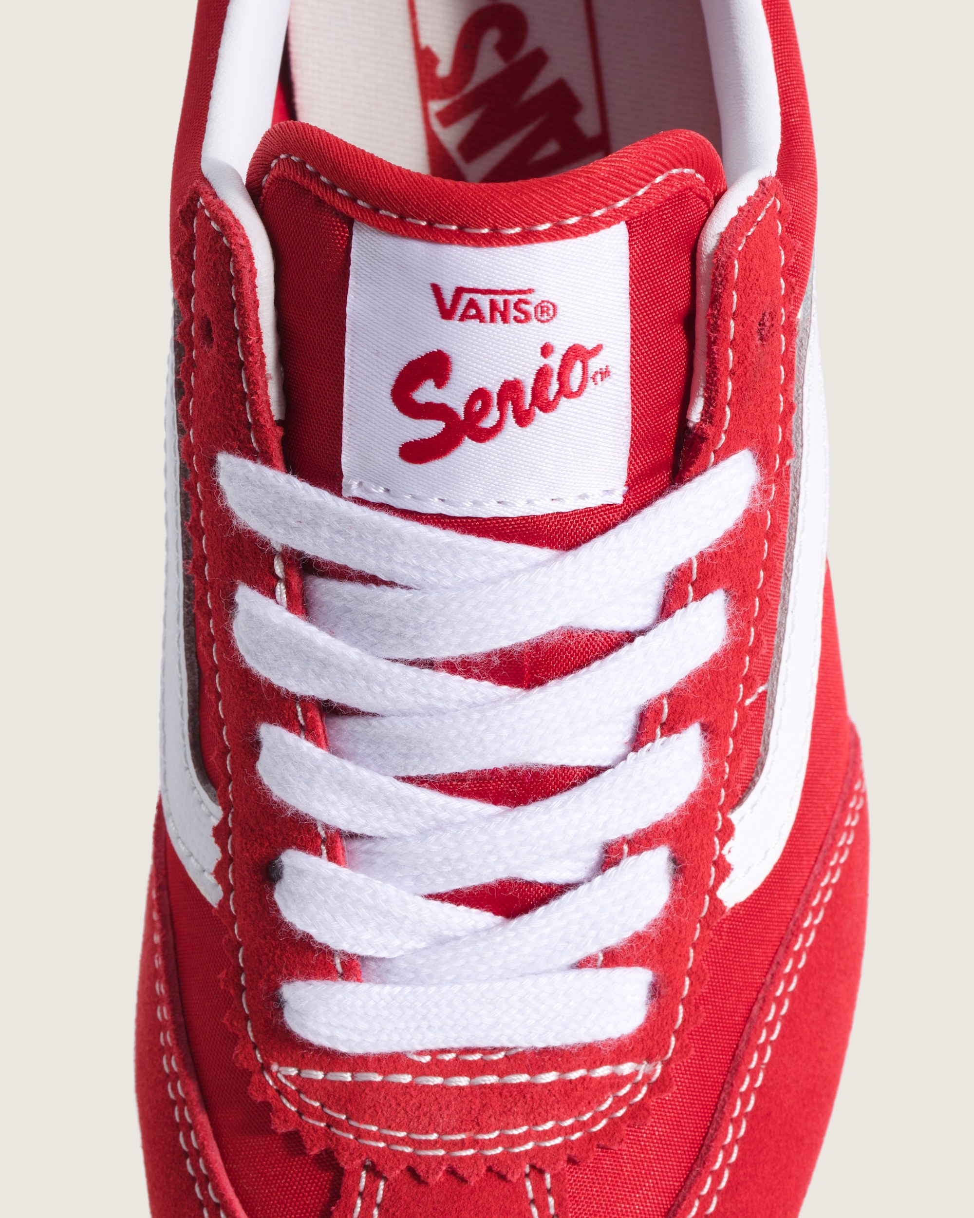 Little Kids Super Lowpro Shoe VANS Racing Red ALT4
