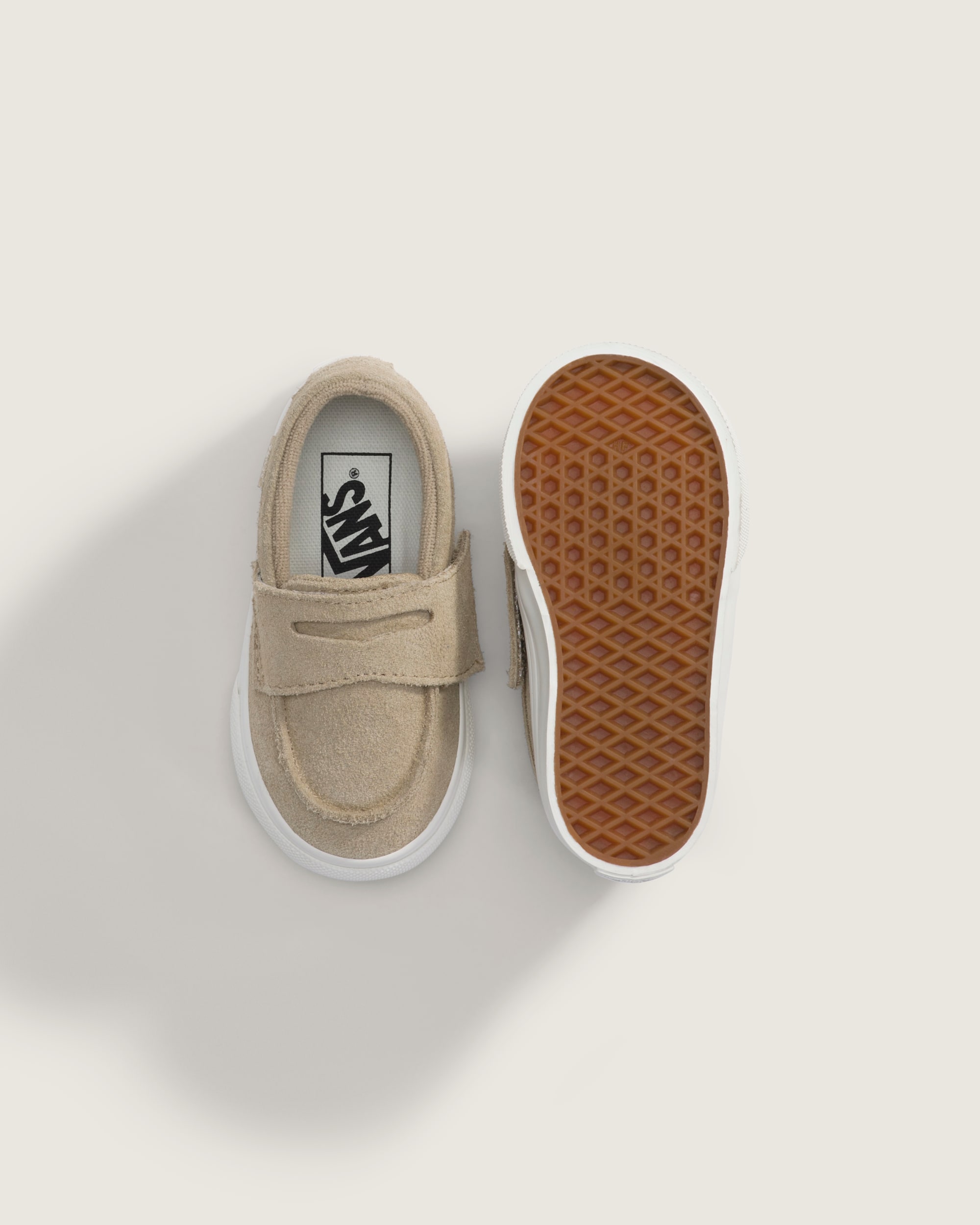 Toddler Loafer 53 VANS Incense Beige  Marshmallow White ALT2