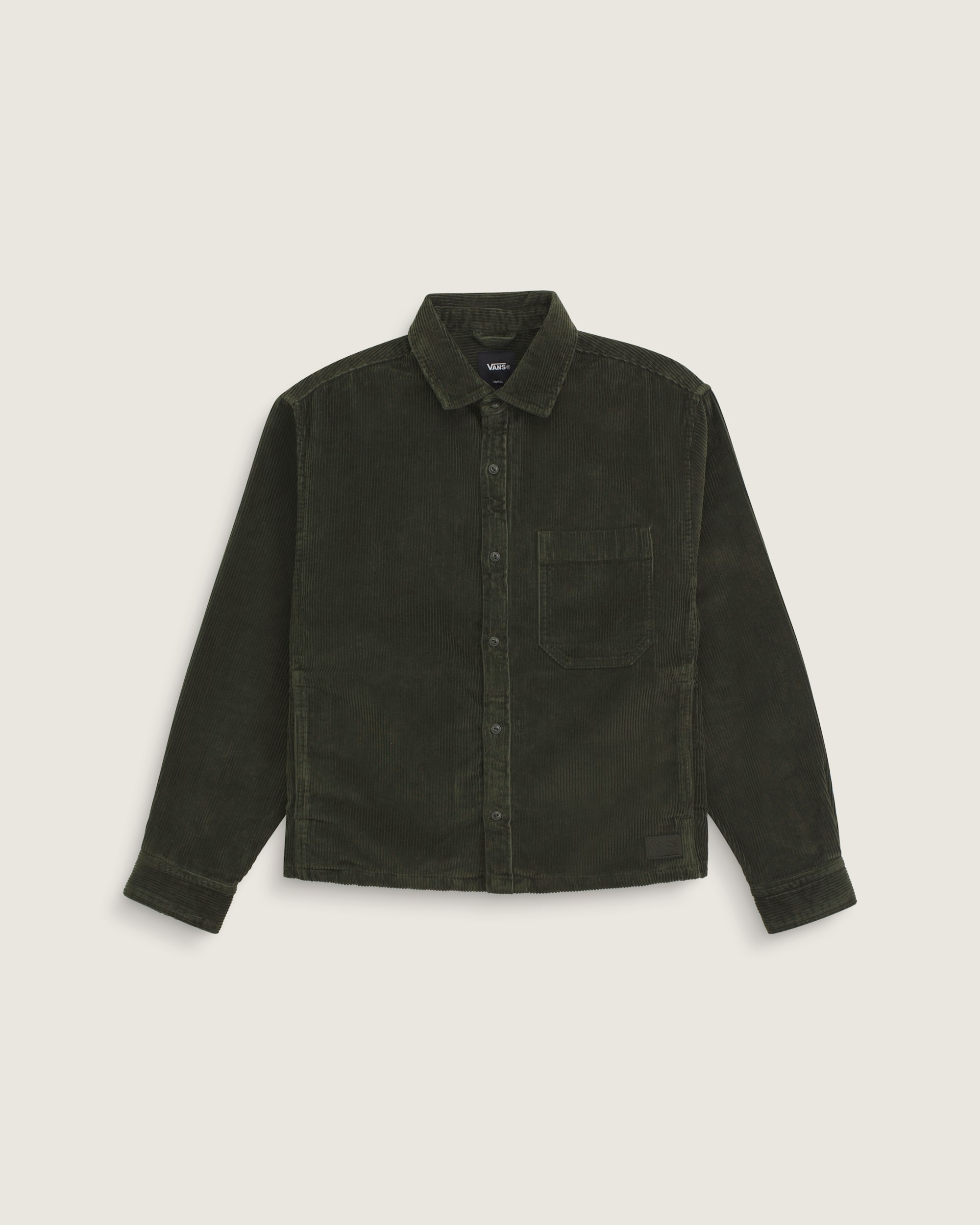 Martinez Overshirt VANS Obsidian Fern Green HERO