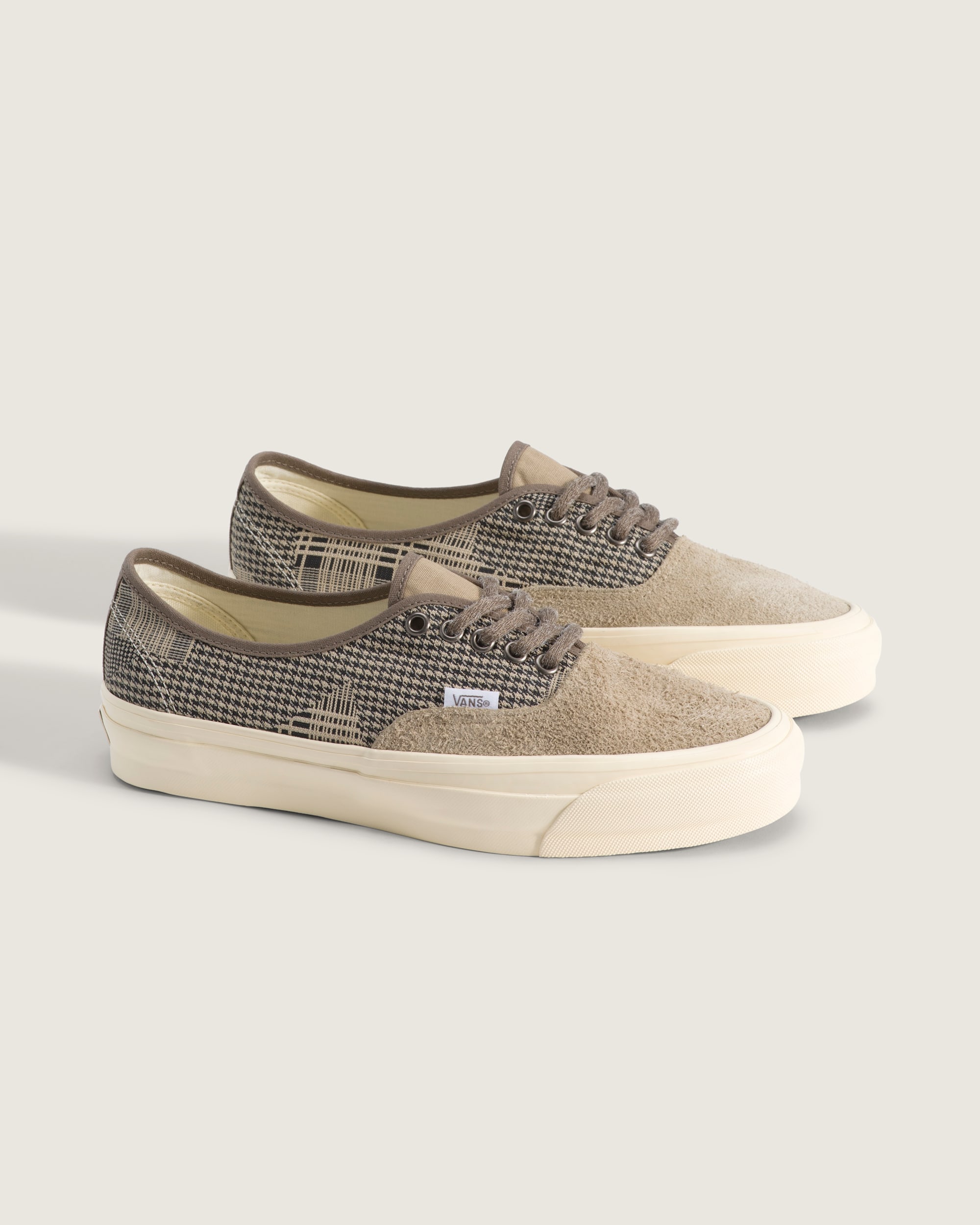 Premium Authentic Shoe VANS Herringbone Brown  Black ALT1