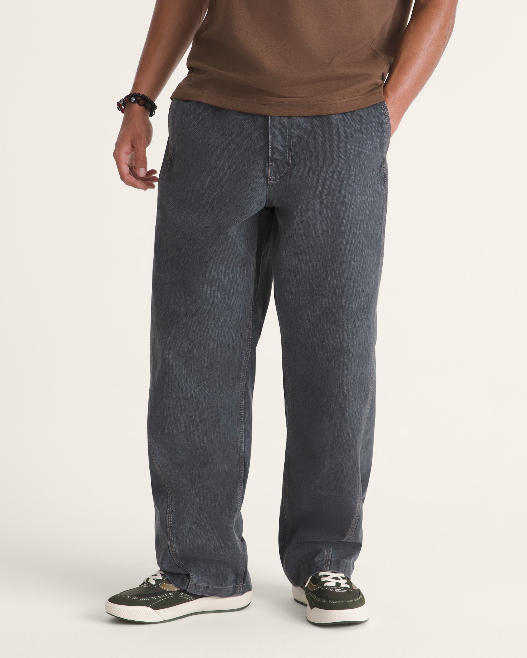 Authentic Chino Loose Pants VANS Charcoal Grey ALT2