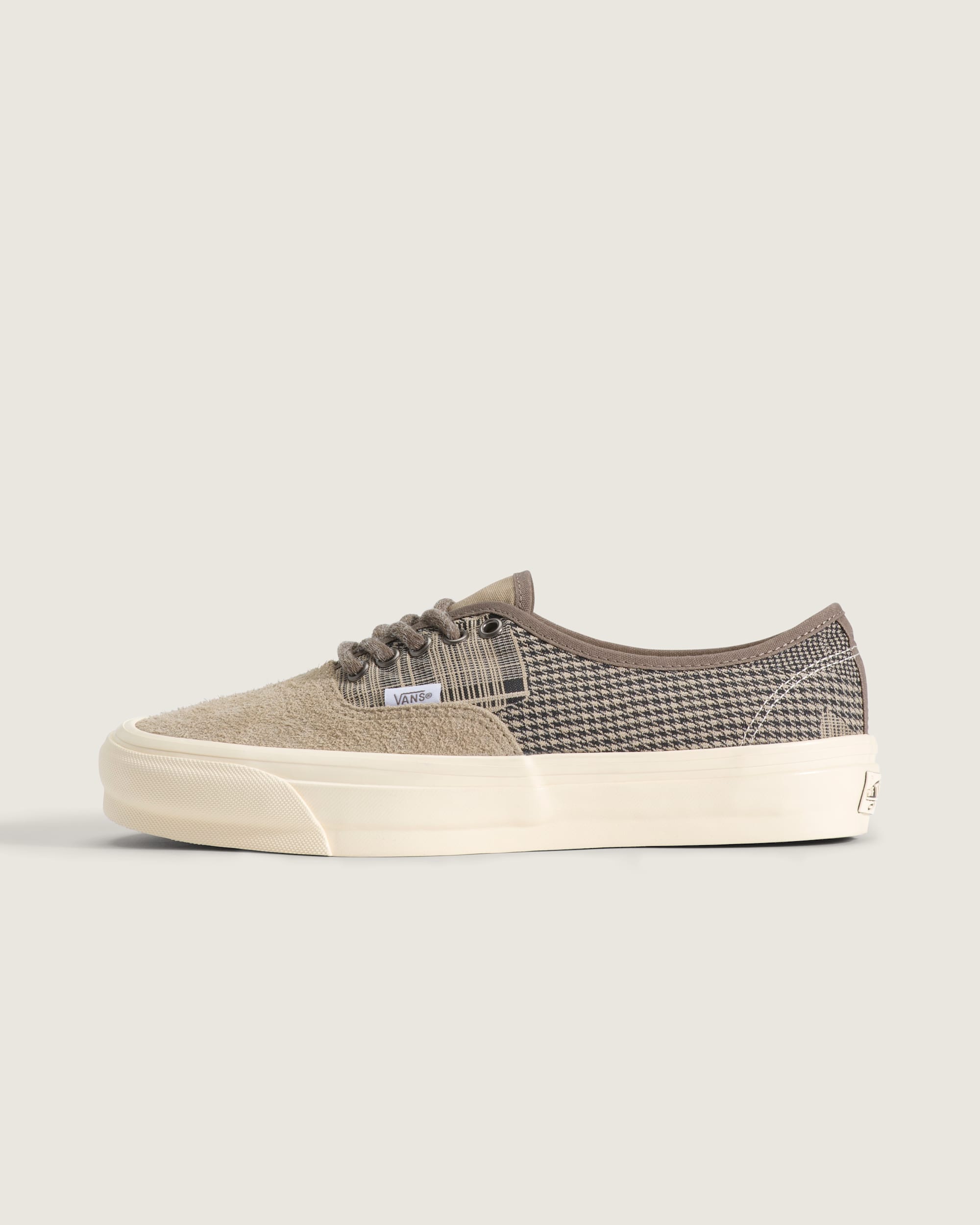 Premium Authentic Shoe VANS Herringbone Brown  Black HERO
