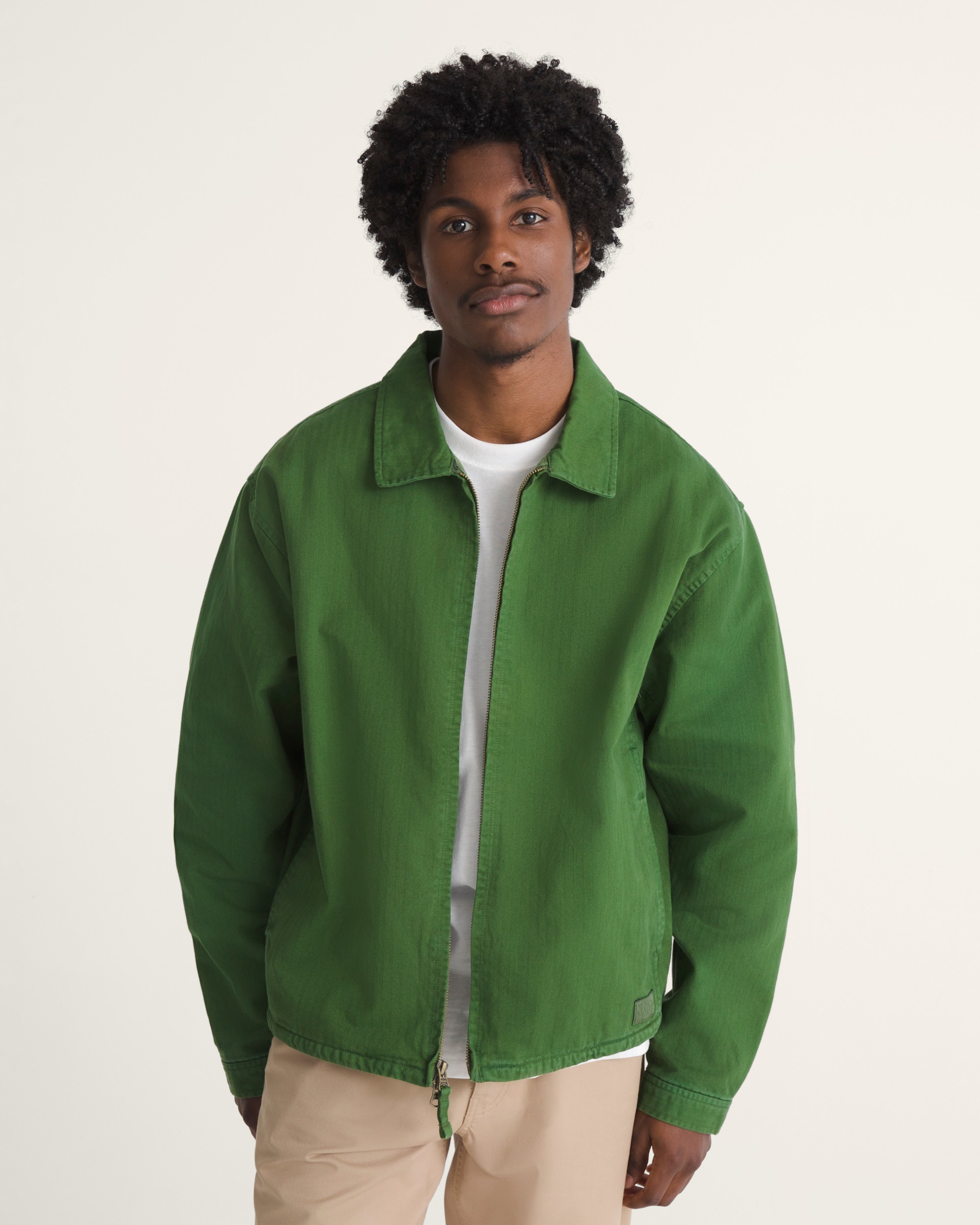 Herringbone Jacket VANS Green Balsam ALT2